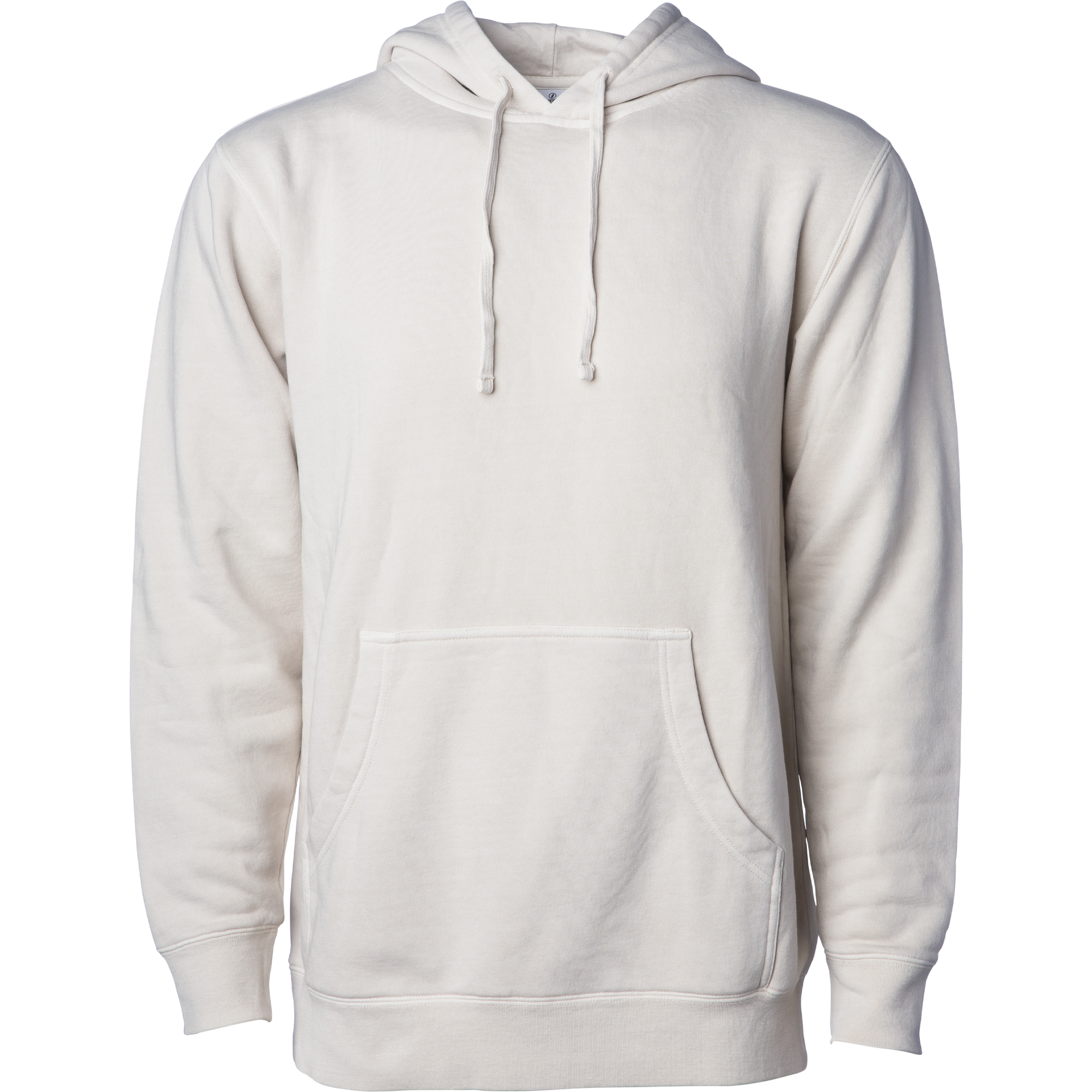 PRM4500 - Unisex Midweight Pigment Dyed Hooded Pullover Pigment Ivory COTTON / POLYESTER INDEPENDENT MIDWEIGHT Pigment Dye REGULAR shsdparentproduct UNISEX