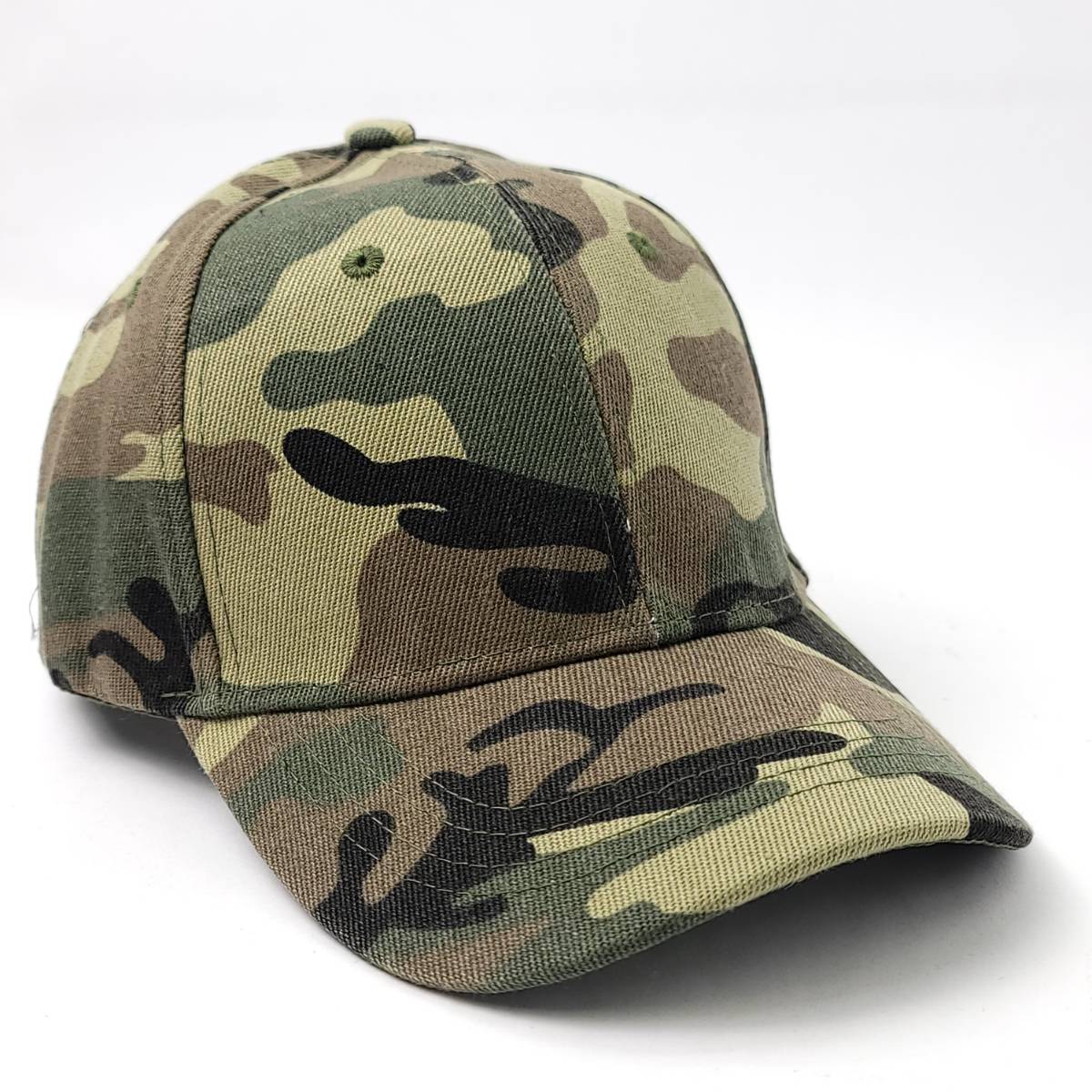 Plain Classic Cap - Camo Colours, One Size Cap Classic Plain