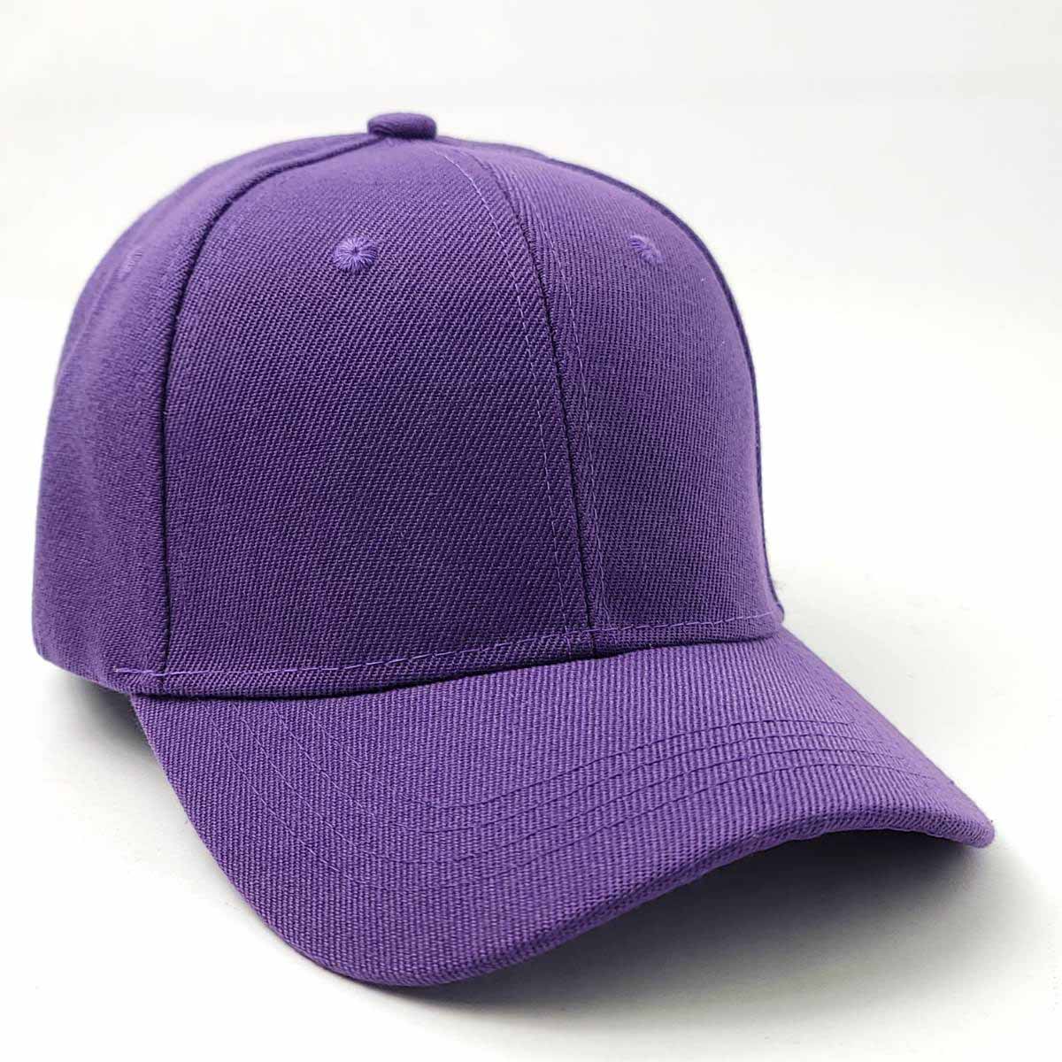 Plain Classic Cap - Solid Colours, One Size Best Cap Classic Plain Seller