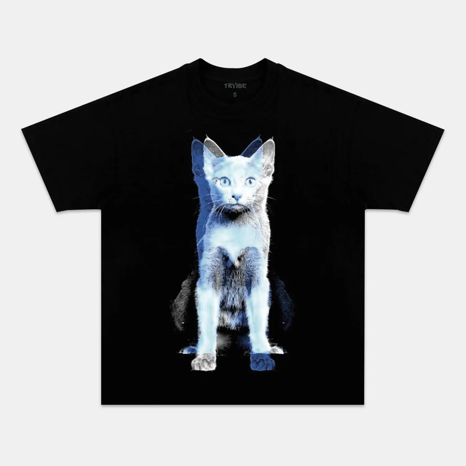 RETRO STREET STYLE & CAT V3 TEE FUNNY HUMOR
