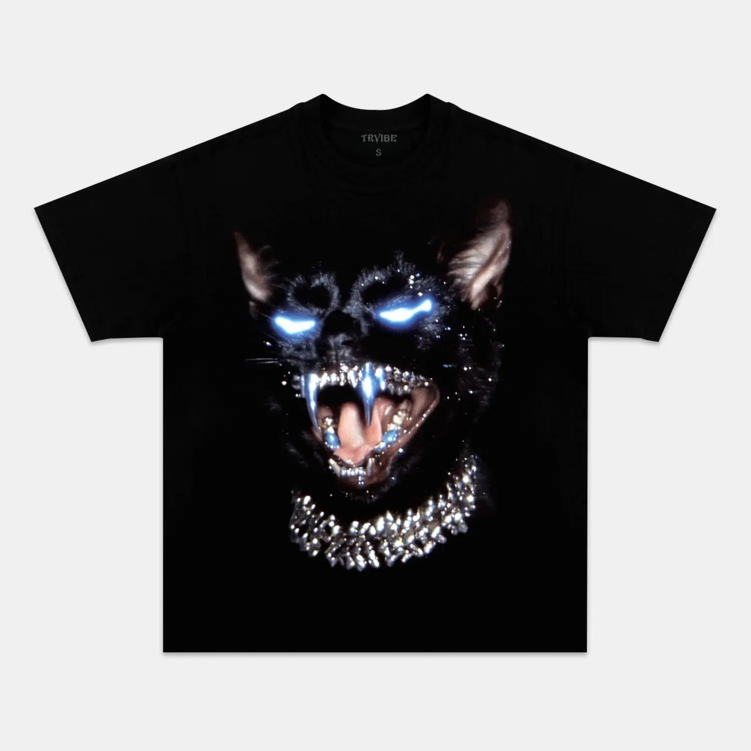 RETRO STREET STYLE & CAT V4 TEE FUNNY HUMOR