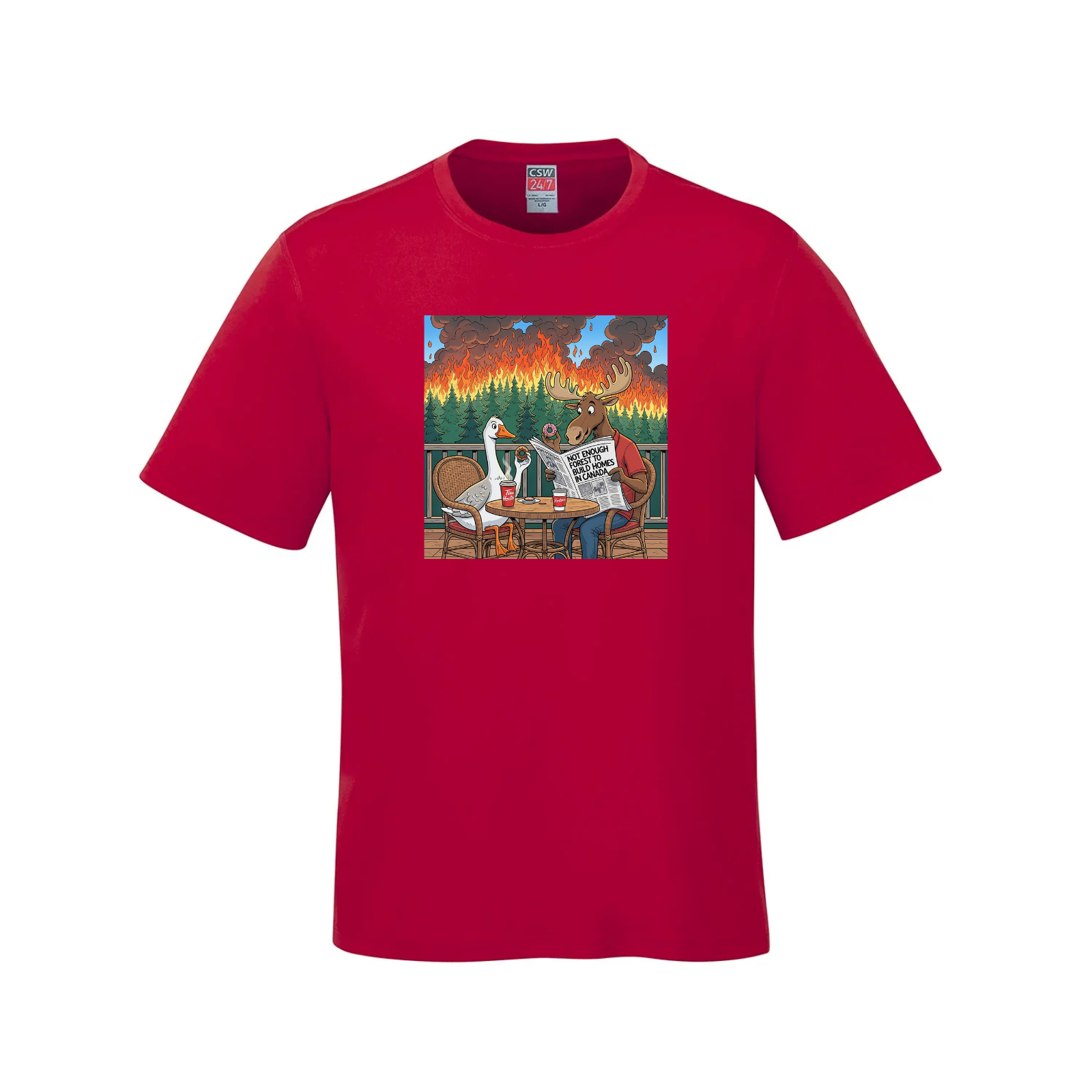 Canadian Contradictions T-Shirt daily dollar