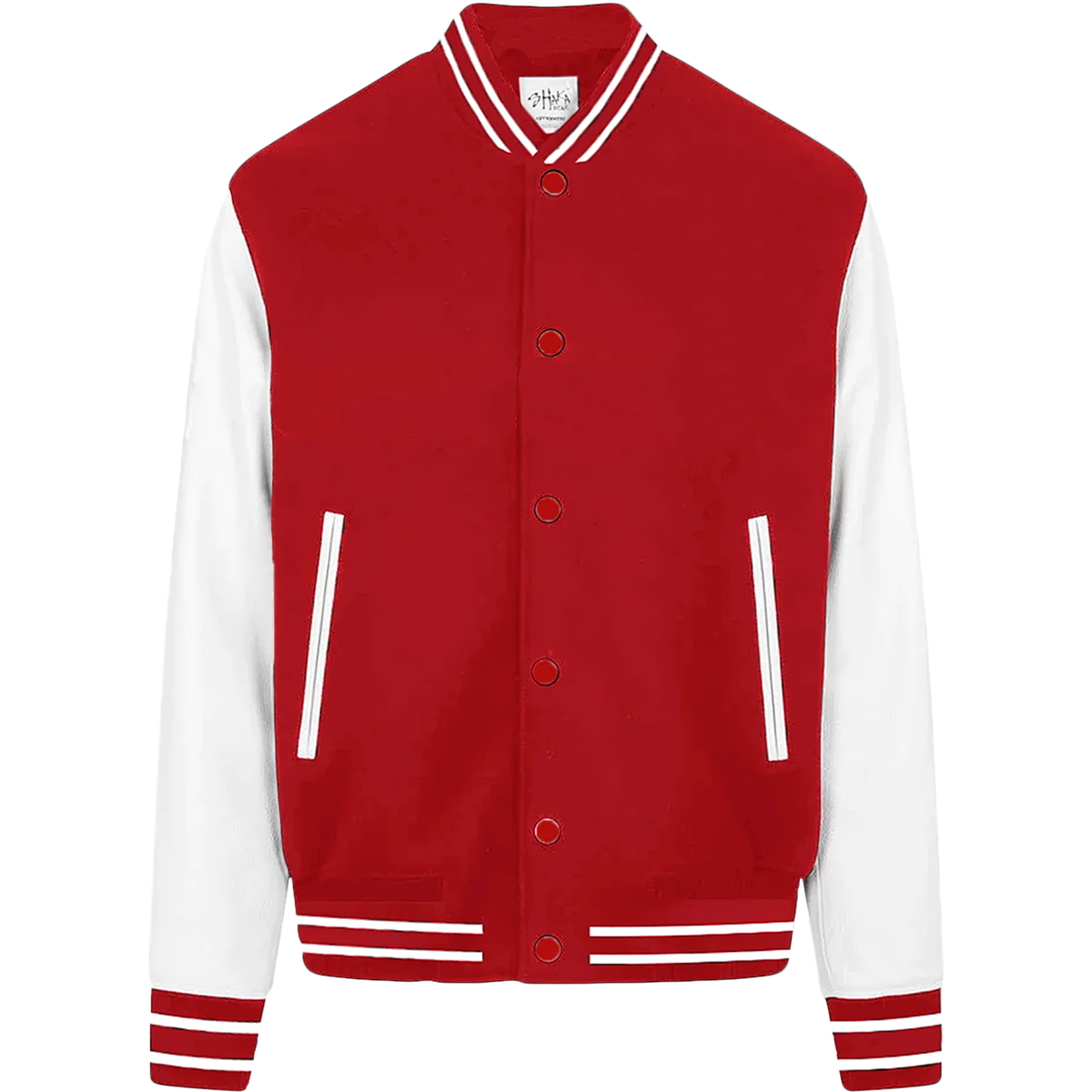 SHAKA WEAR Leather Letterman Jacket