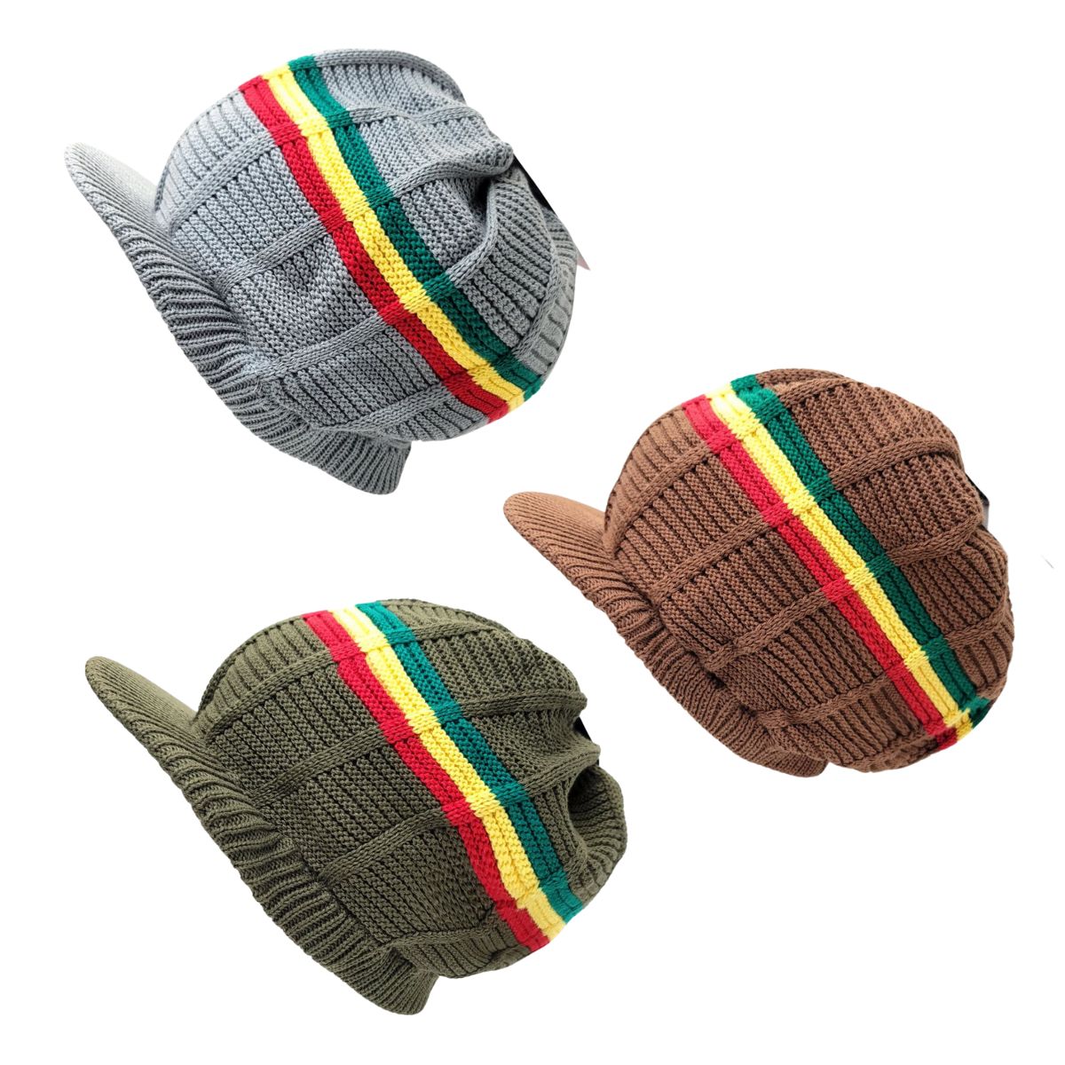 RASTA Visor Beanie-RV0006, Cotton, OSFA