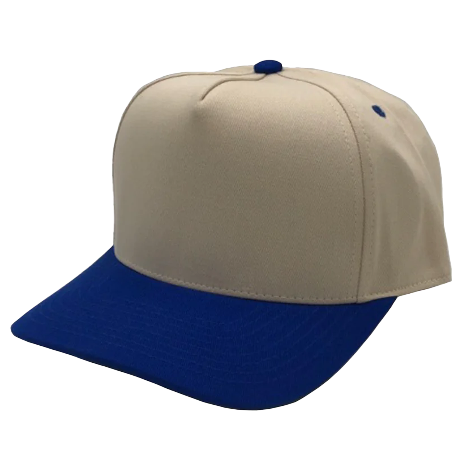GNV-007 - Premium Pro Style Cap Royal Stone One Size 5 PANELS COMING SOON COTTON / POLYESTER CURVE HIGH PROFILE NISSI nissi caps SNAPBACK STRUCTURED UNISEX