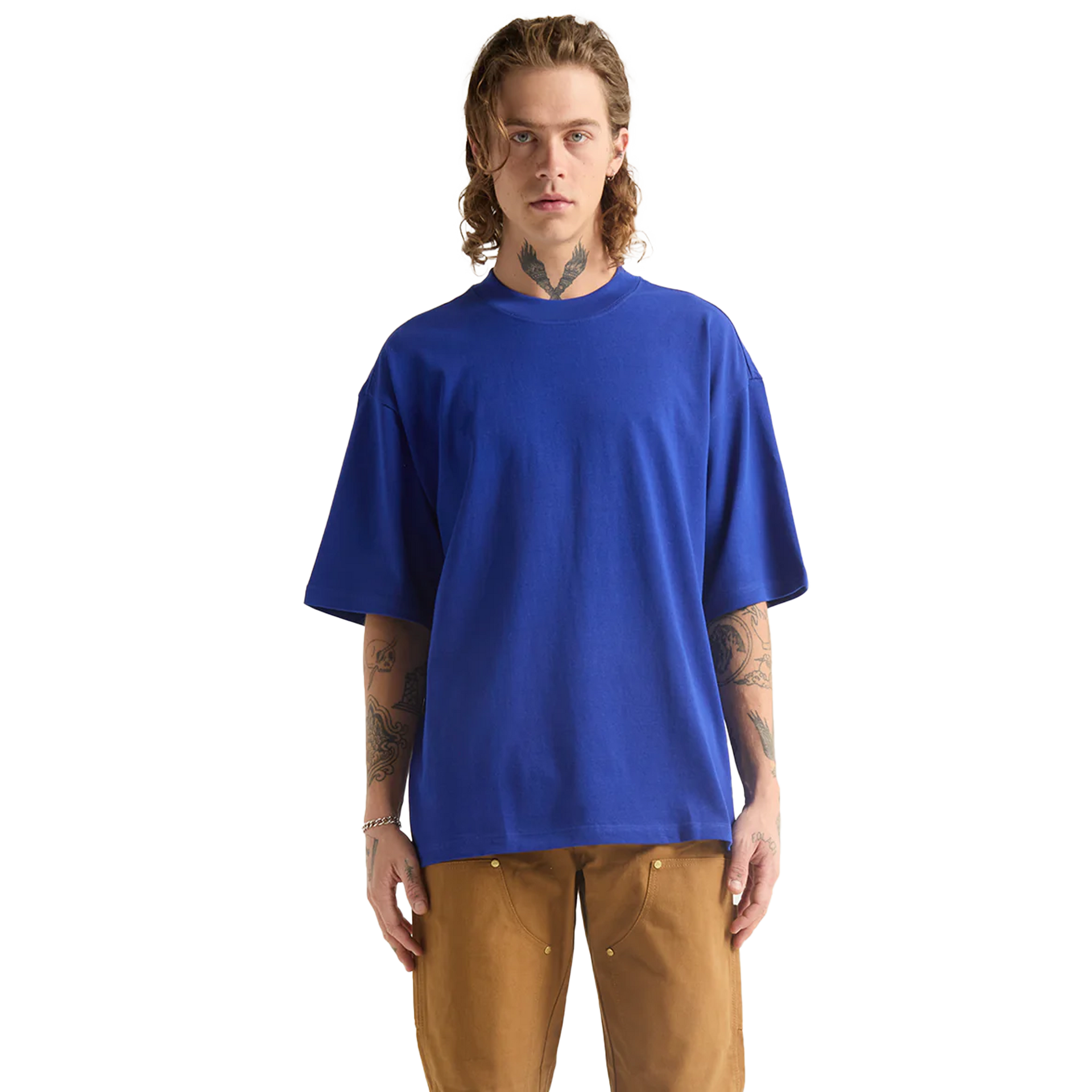Garment Dye Designer Tee - 9.0 oz Royal COTTON Heavyweight MEN newcolors OVERSIZED shaka Shaka Wear SHORTSLEEVES t-shirt t-shirts
