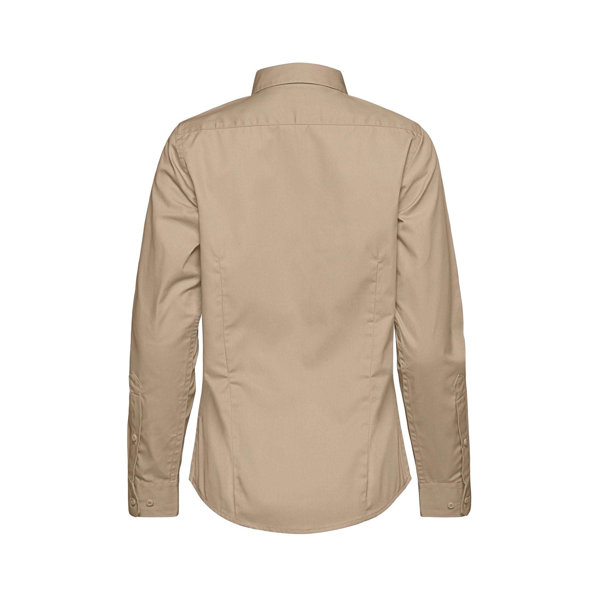 S04601 - Camden - Ladies Poly-Cotton Twill Long Sleeve Easy-Care Shirt __label:END AUG __label:NEW