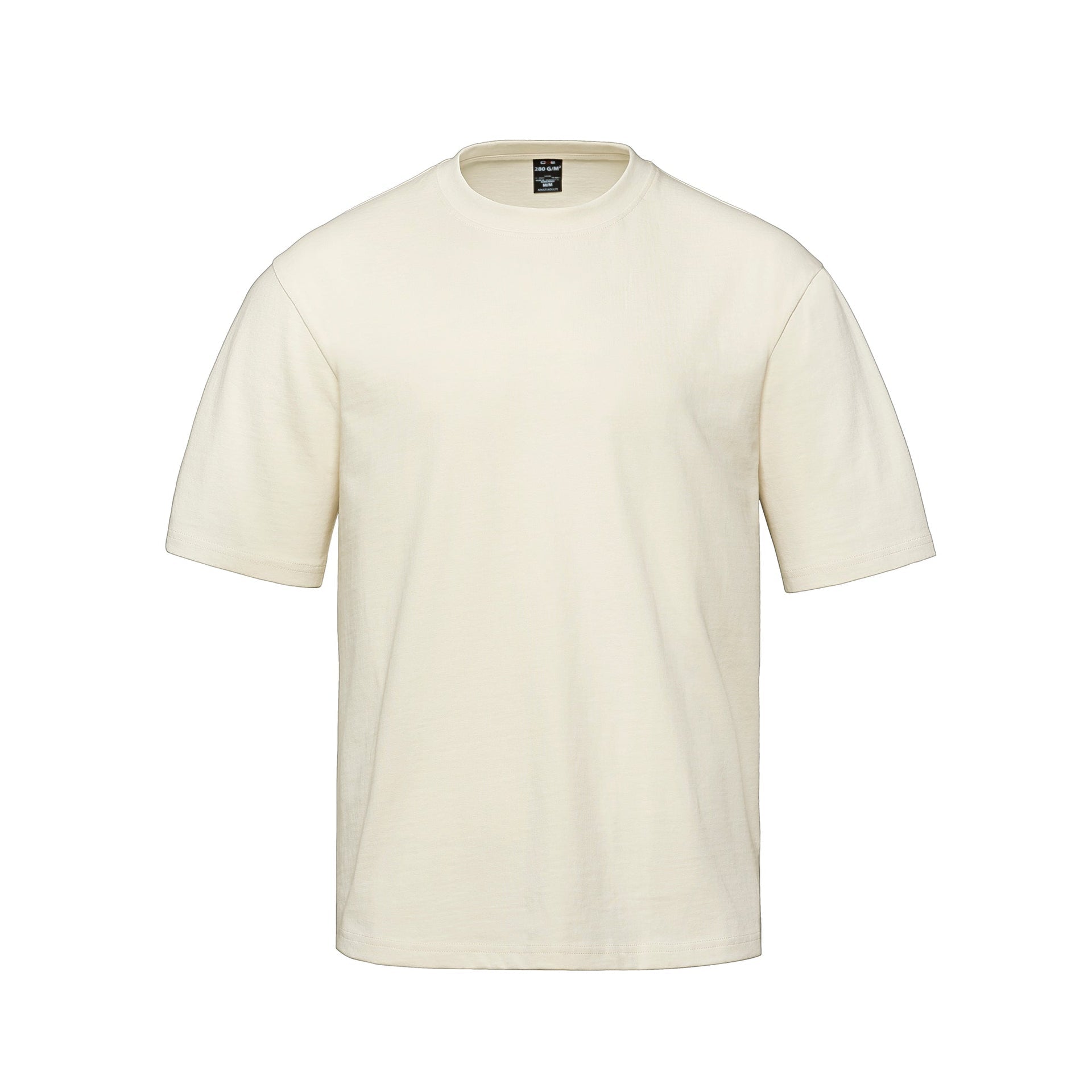 S05280 - Urban - 280GSM Heavyweight Drop Shoulder Cotton T-Shirt Ivory 05280 14oz 280gsm 5280 __label:IN-STOCK drop shoulder heavy heavyweight hero