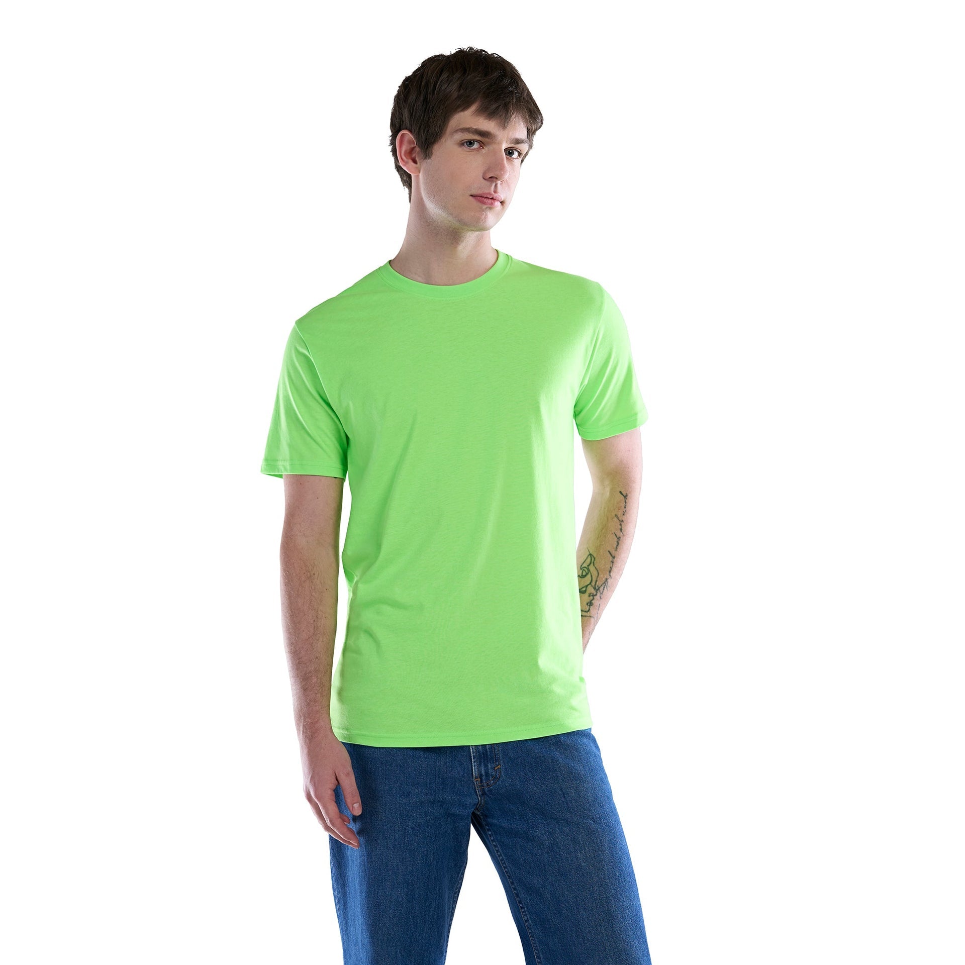 S05652 - Flare - Intense Colors - Adult 50/50 Cotton/Polyester Crewneck T-Shirt 50/50 5650 5652y __label:IN-STOCK atc5050 g800 g8000 intense colors s05650 s05652 s5650 s5652