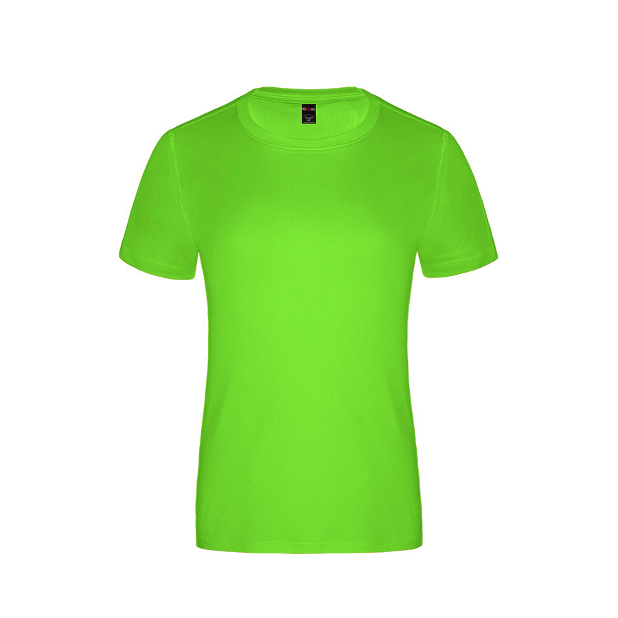 S05936 - Coast - Ladies Crew Neck Polyester Tee Intense Lime 5936 __label:NEW COLORS CX2 dry fit dryfit l350 Ladies team tt11 Women