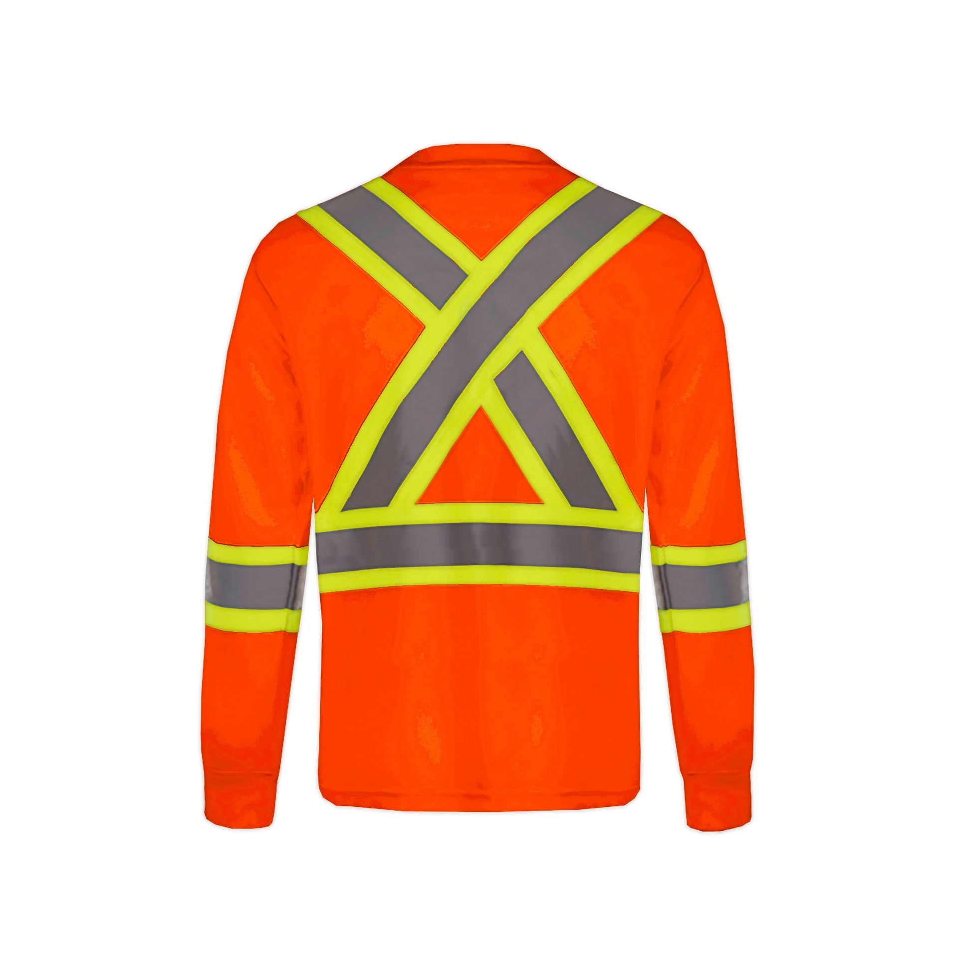 S05948 - Beacon - Long Sleeve Hi-Vis T-Shirt 5948 __label:NEW hi-vis hi-vis tee Long sleeve safety s05948 safety t-shirt