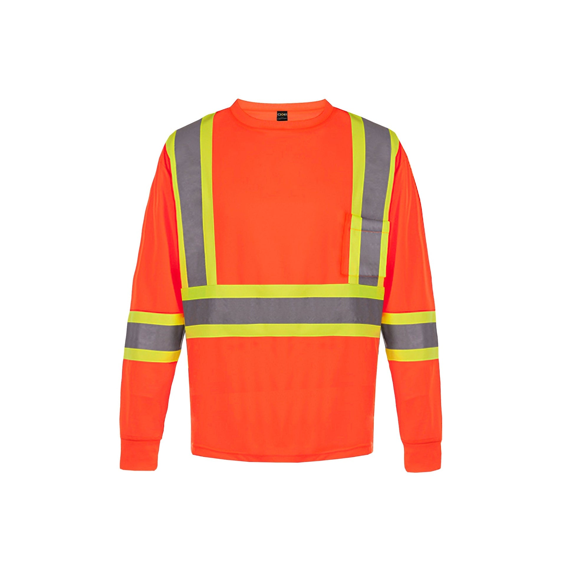 S05948 - Beacon - Long Sleeve Hi-Vis T-Shirt Hi-Vis Orange 5948 __label:NEW hi-vis hi-vis tee Long sleeve safety s05948 safety t-shirt