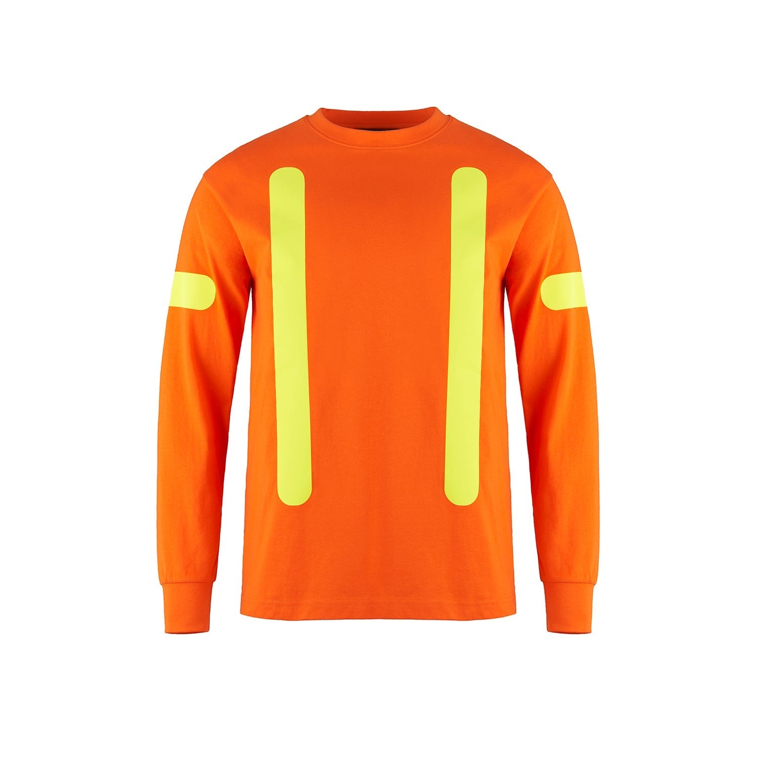 S05975 - Citadel - Adult Cotton Long Sleeve Safety T-Shirt Orange XS 5975