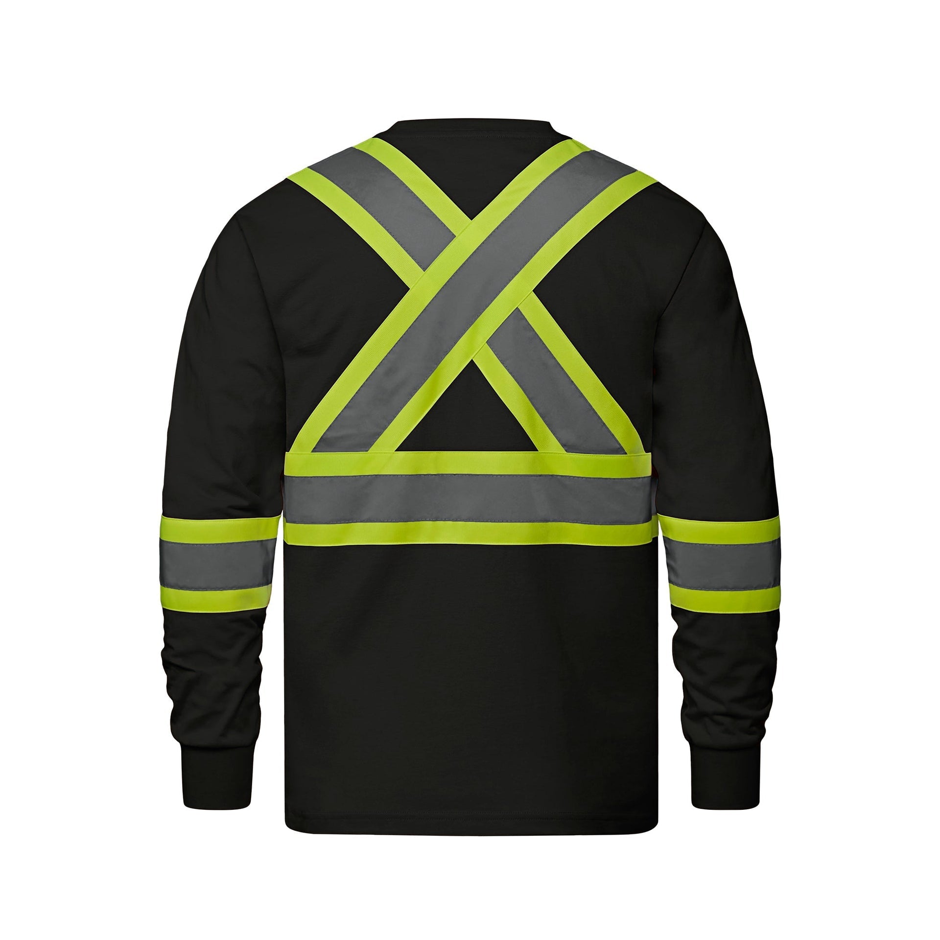 S05995 - Paramount - Cotton Long Sleeve Hi-Vis T-Shirt 05995 5995 __label:IN-STOCK
