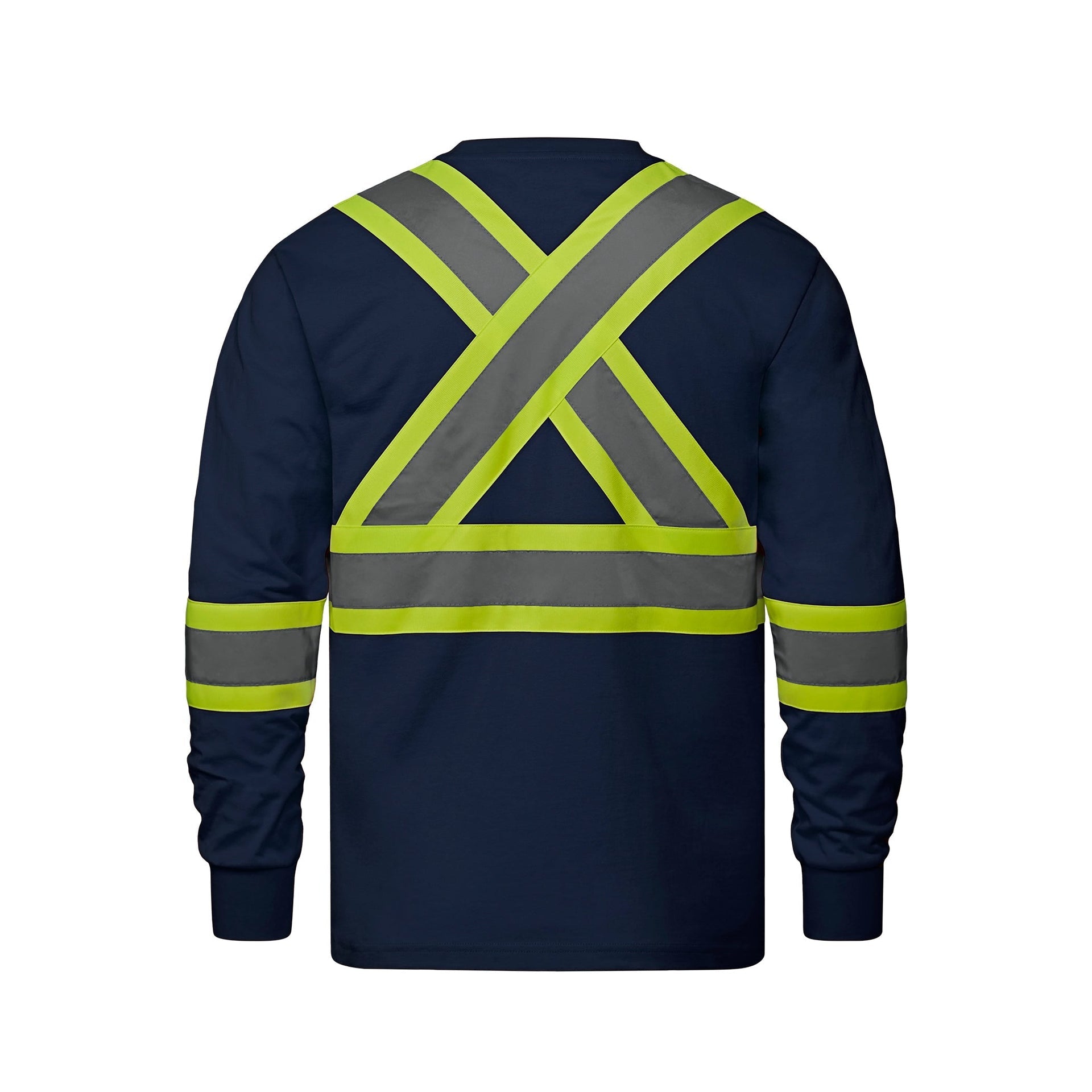 S05995 - Paramount - Cotton Long Sleeve Hi-Vis T-Shirt 05995 5995 __label:IN-STOCK