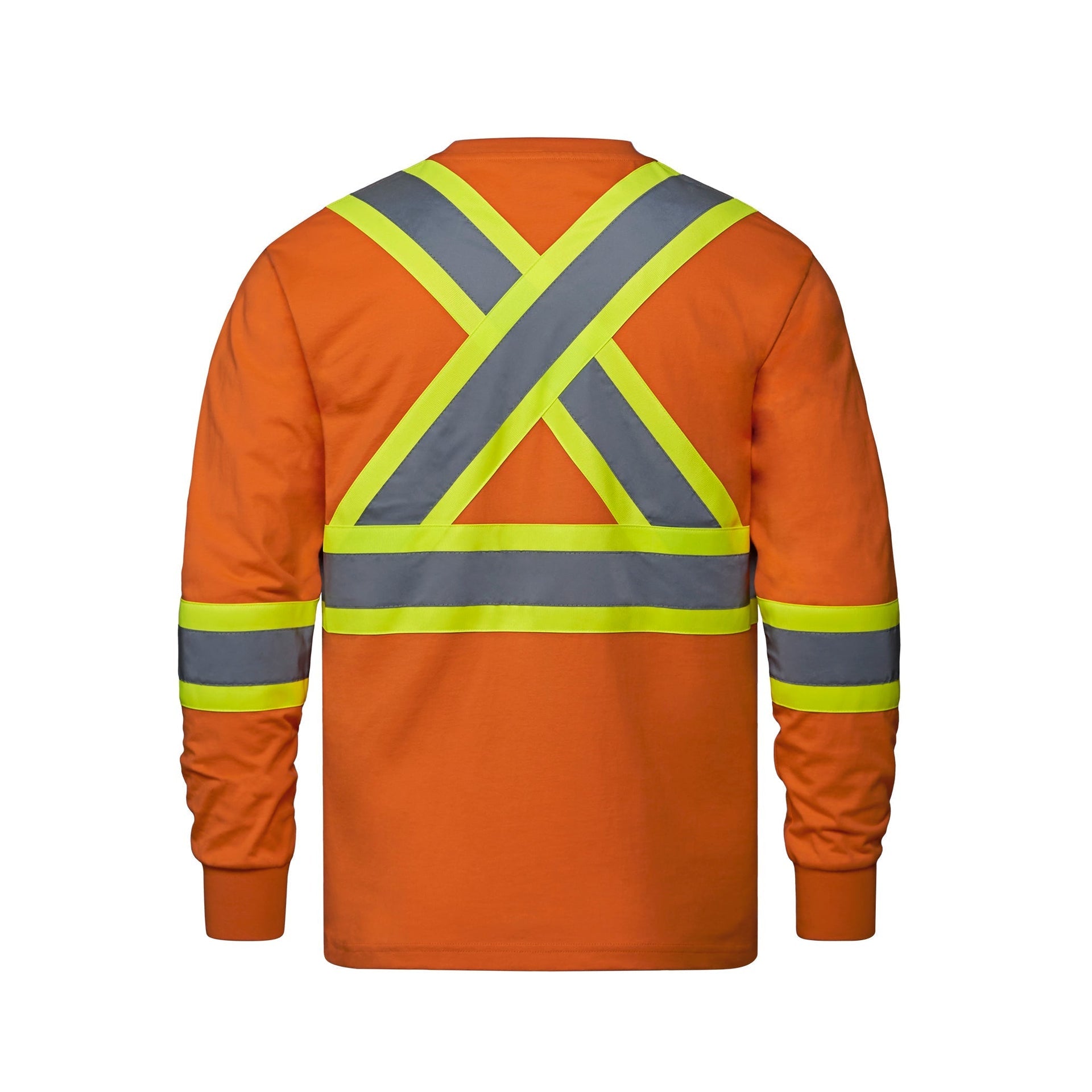 S05995 - Paramount - Cotton Long Sleeve Hi-Vis T-Shirt 05995 5995 __label:IN-STOCK