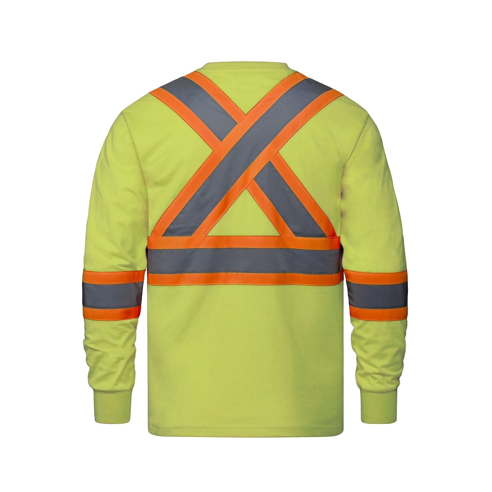 S05995 - Paramount - Cotton Long Sleeve Hi-Vis T-Shirt 05995 5995 __label:IN-STOCK