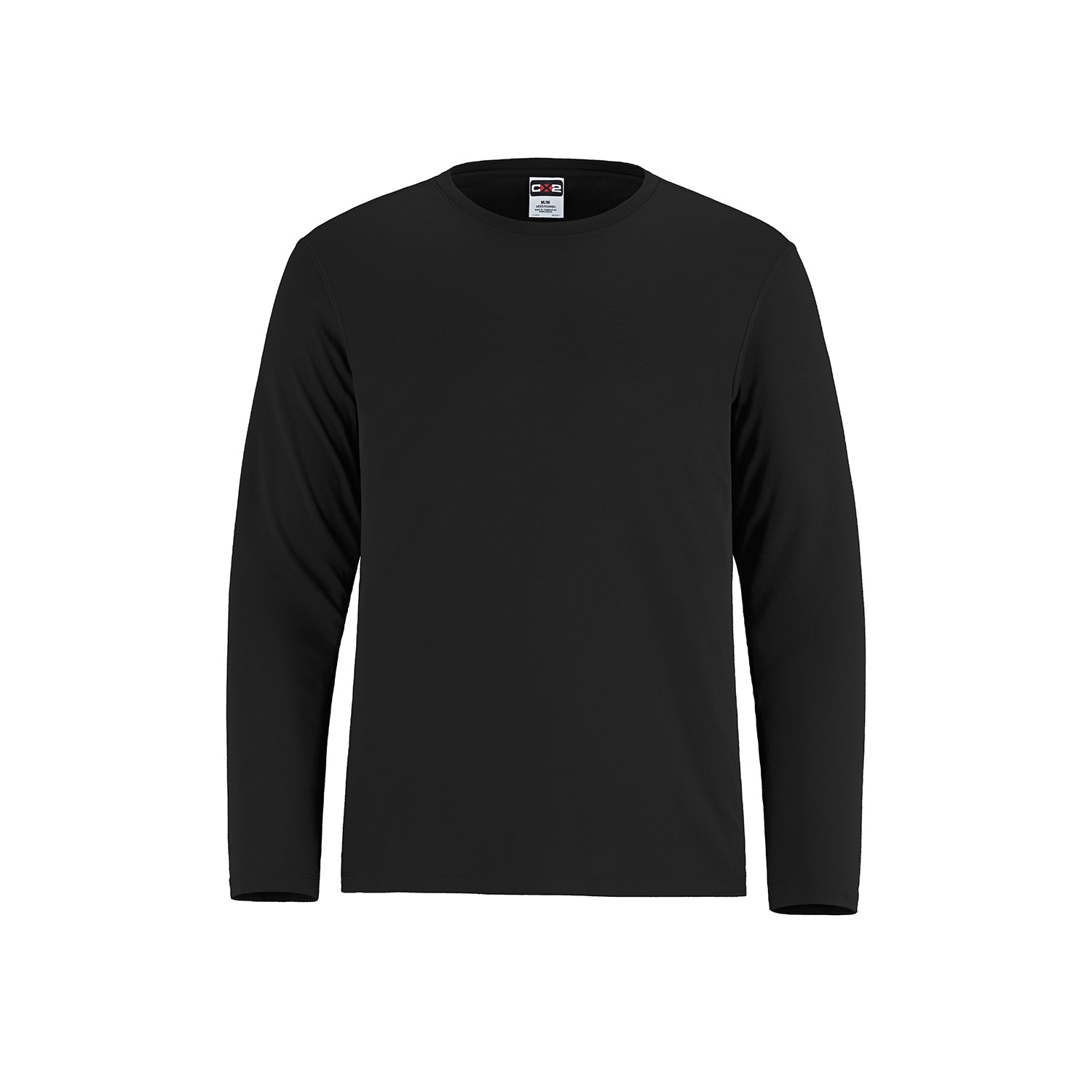 S5937Y - Shore - Youth Performance Long Sleeve Crewneck T-Shirt Black 5937y CX2 dry fit dryfit s350 soccer soccer jersey team Y350LS youth