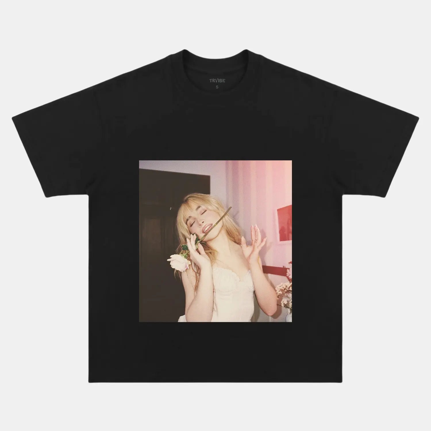Sabrina Carpenter: Music Icon Tee V6 BLACK TEE MUSIC POP sabrinacarpenter