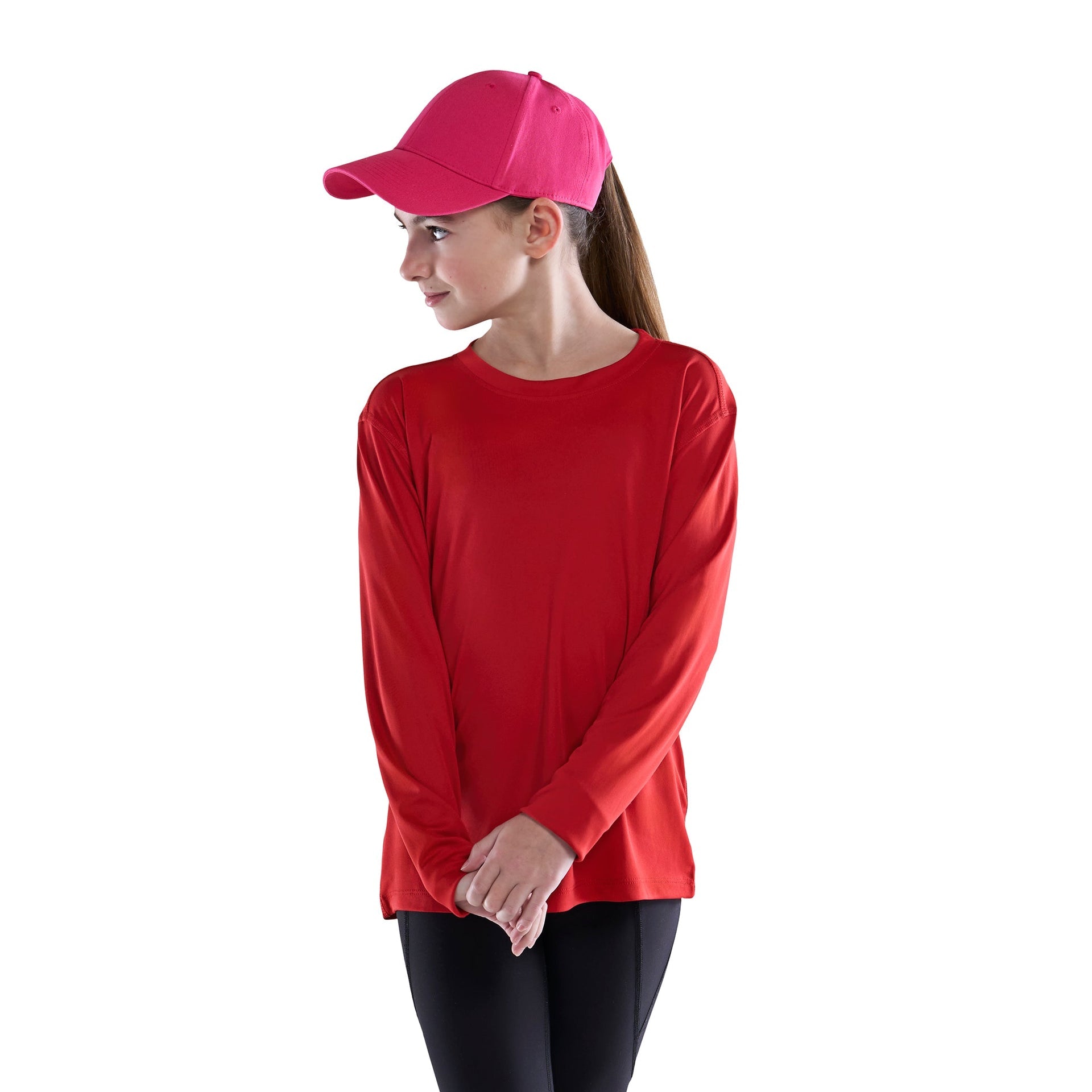 S5937Y - Shore - Youth Performance Long Sleeve Crewneck T-Shirt 5937y CX2 dry fit dryfit s350 soccer soccer jersey team Y350LS youth