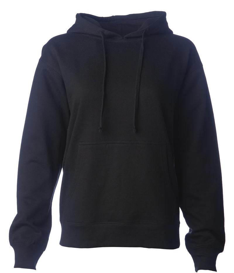 SS008 - Women's Midweight Hooded Pullover Sweatshirt BASIC FLEECE COTTON / POLYESTER hoodie INDEPENDENT MIDWEIGHT pullover PULLOVERS REGULAR SS008 sss STANDARD SUPPLY tearaway WOMEN
