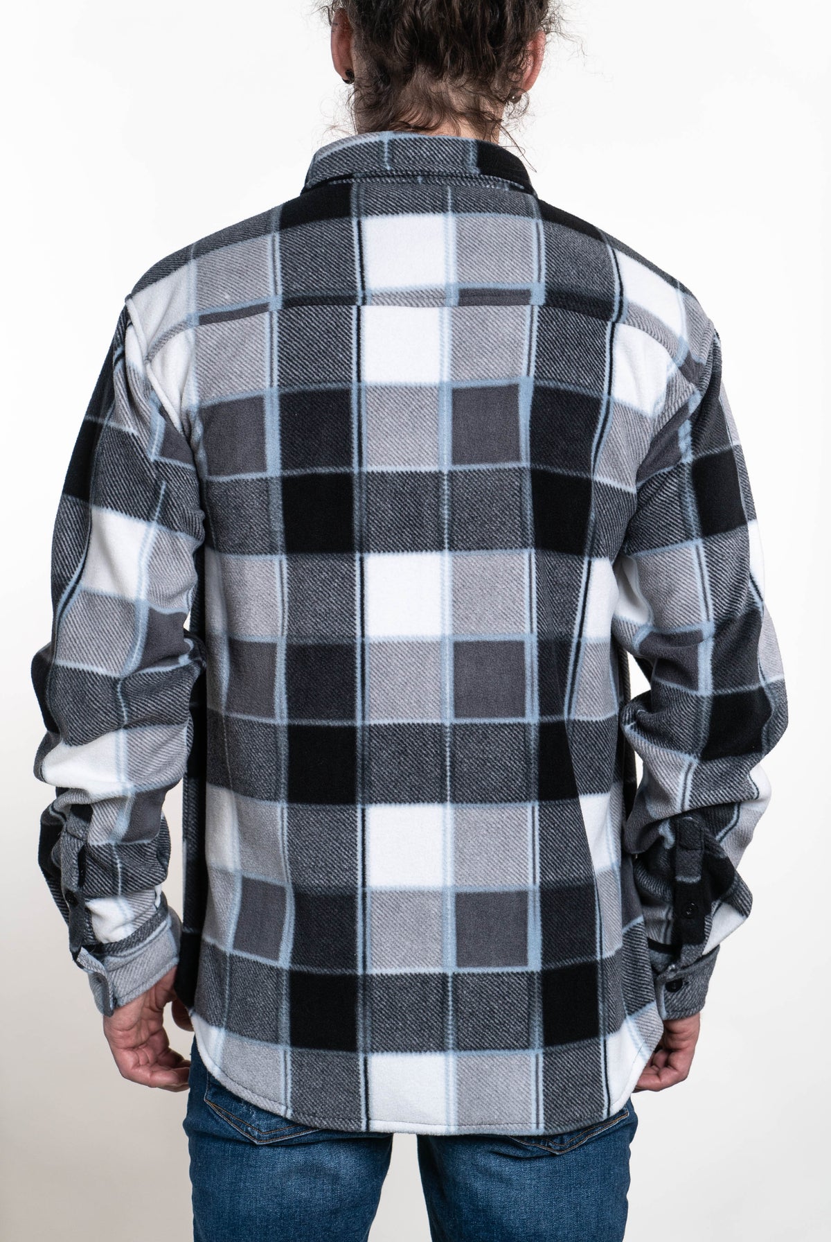 SEVEN TIDES STLSF45, - El Capitan Polar Fleece Flannel, Black