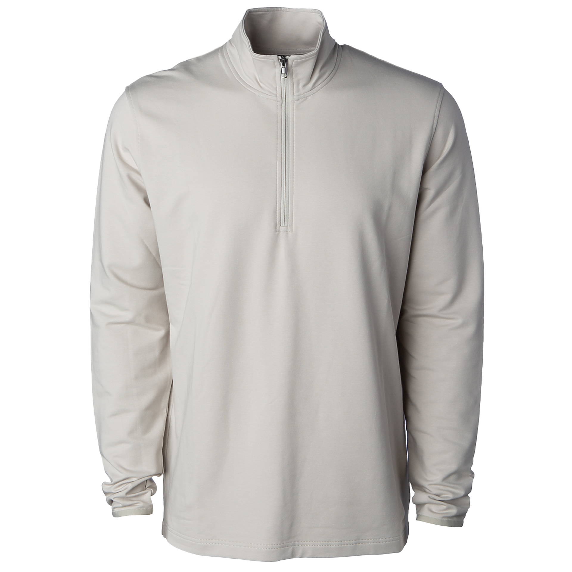 EXP20PQ - Men's Perform Quarter Zip Smoke 1/4 ZIP COTTON EXP20PQ EXPEDITION FITTED INDEPENDENT MEN moisture wicking PERFORMANCE POLYESTER SPANDEX standard tearaway ZIP