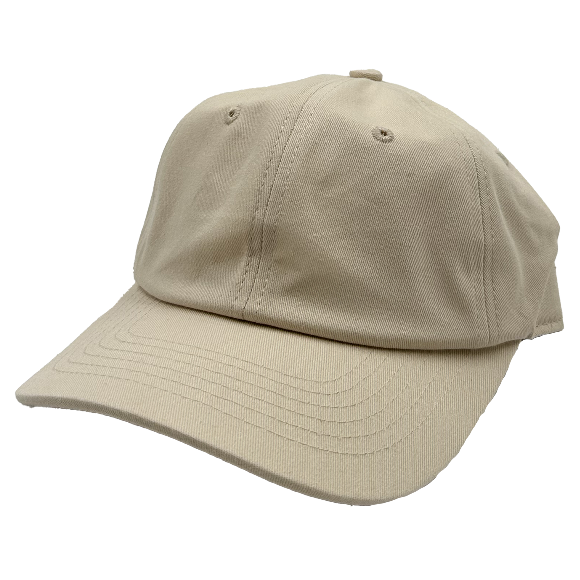 GNV-1004 - Washed Cotton Dad Cap Stone One Size 6 PANELS 6 PANELS - UNSTRUCTURED ADJUSTABLE BUCKLE BUCKLE STRAP COTTON CURVE low profile nissi caps UNISEX UNSTRUCTURED