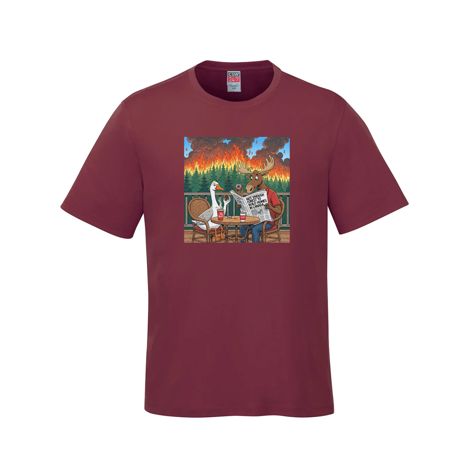 Canadian Contradictions T-Shirt daily dollar