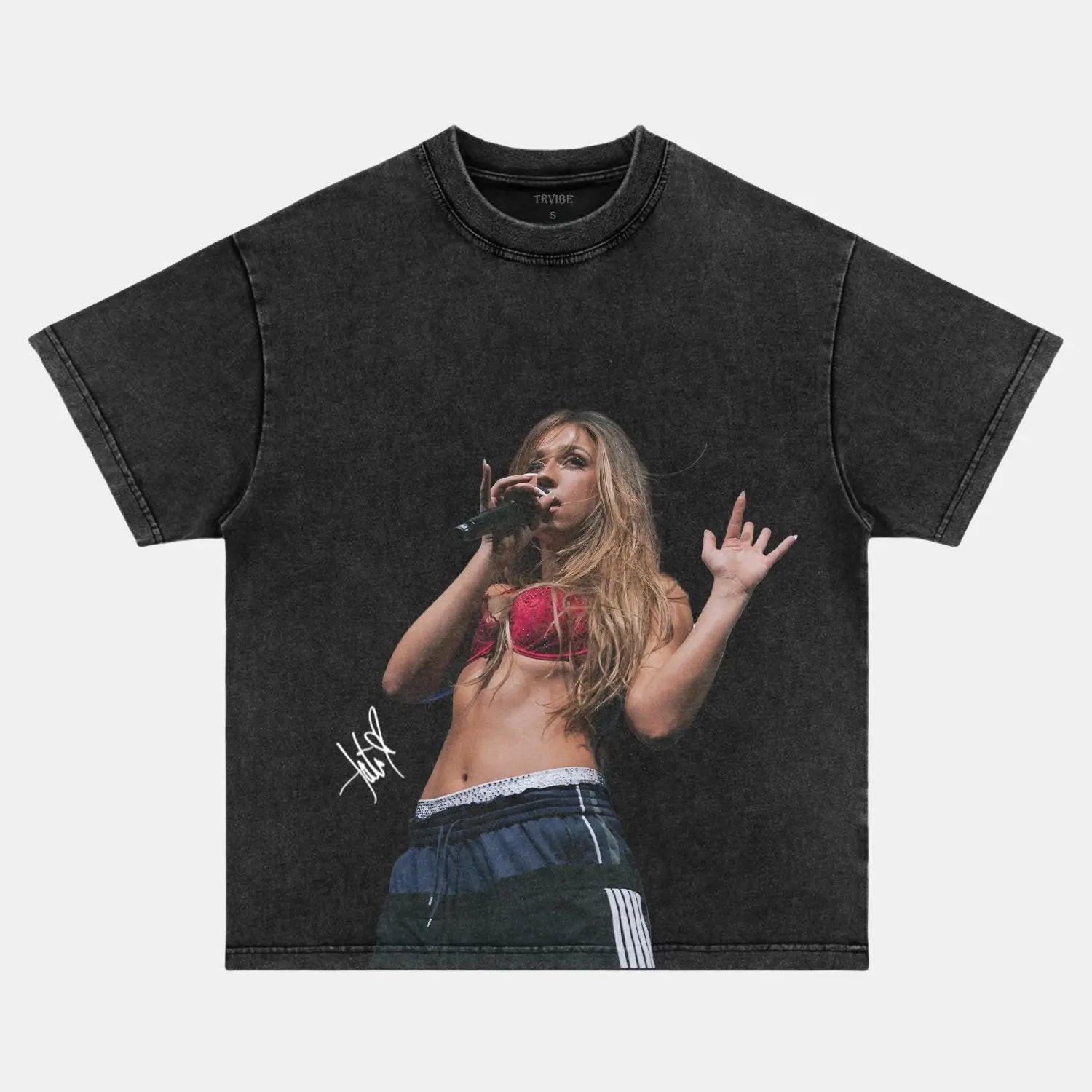 Tate McRae: Music Icon Tee V4 PEPPER TEE Concert outfit MUSIC Music icon tee POP Pop star apparel tate Tate McRae Clothing Tate McRae merch Tate McRae t-shirt