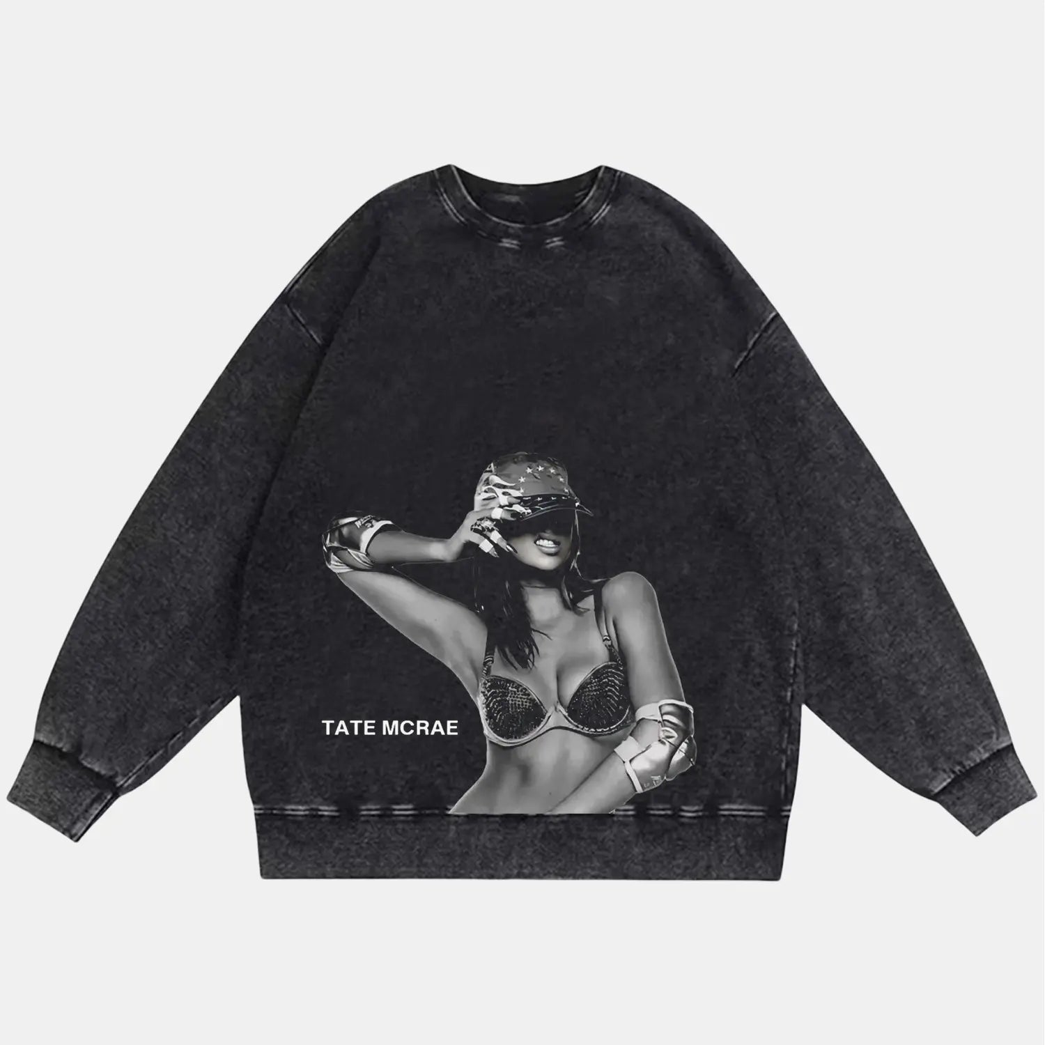Tate Mcrae: Music Icon Tee V2 PEPPER SWEATSHIRT Concert outfit MUSIC Music icon tee POP Pop star apparel tate Tate McRae Clothing Tate McRae merch Tate McRae t-shirt