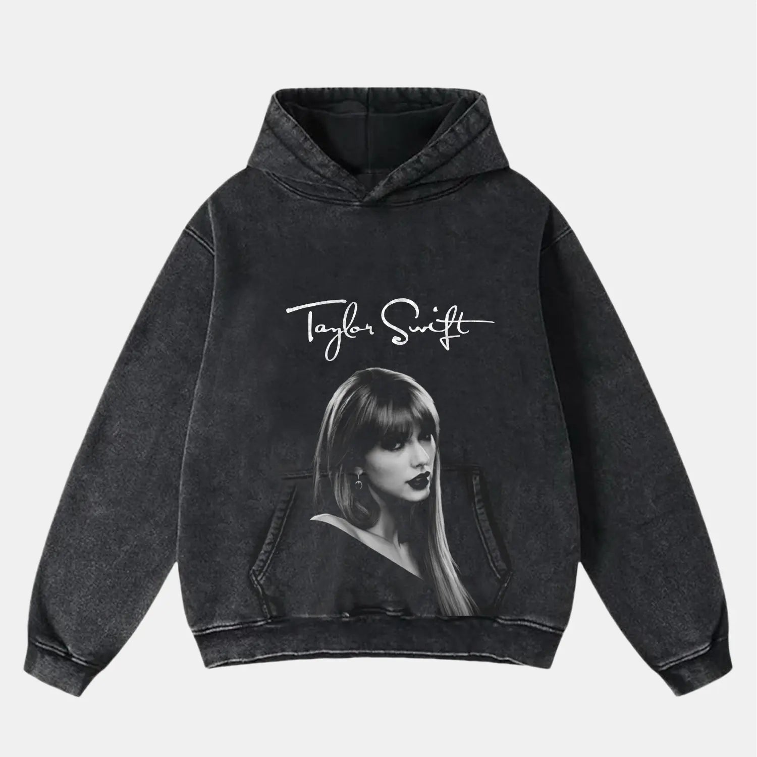 Taylor Swift: Music Icon Tee V3 BLACK HOODIE MUSIC Music icon apparel Pop star concert tee Swifties clothing Taylor Swift fan shirt Taylor Swift merch taylorswift Vintage band tee