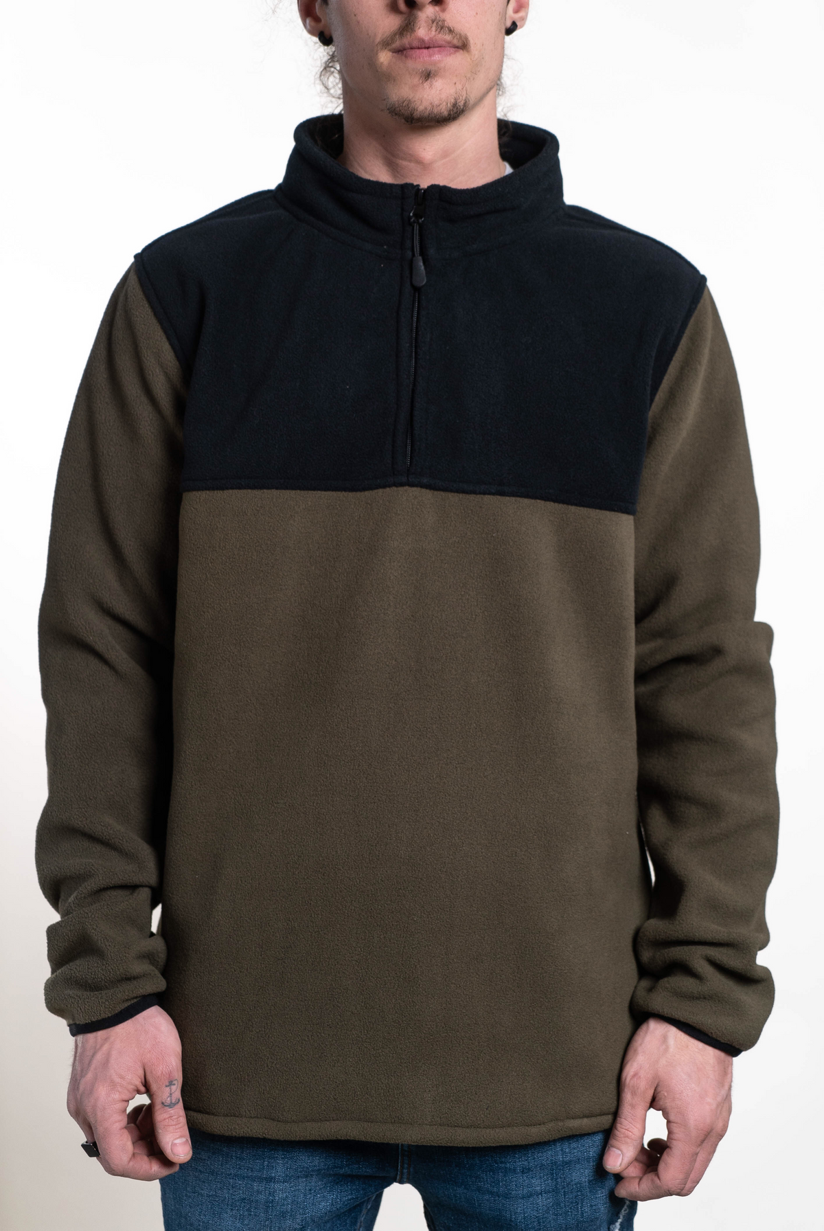 SEVEN TIDES Recon Mock Neck Polar Fleece Jacket