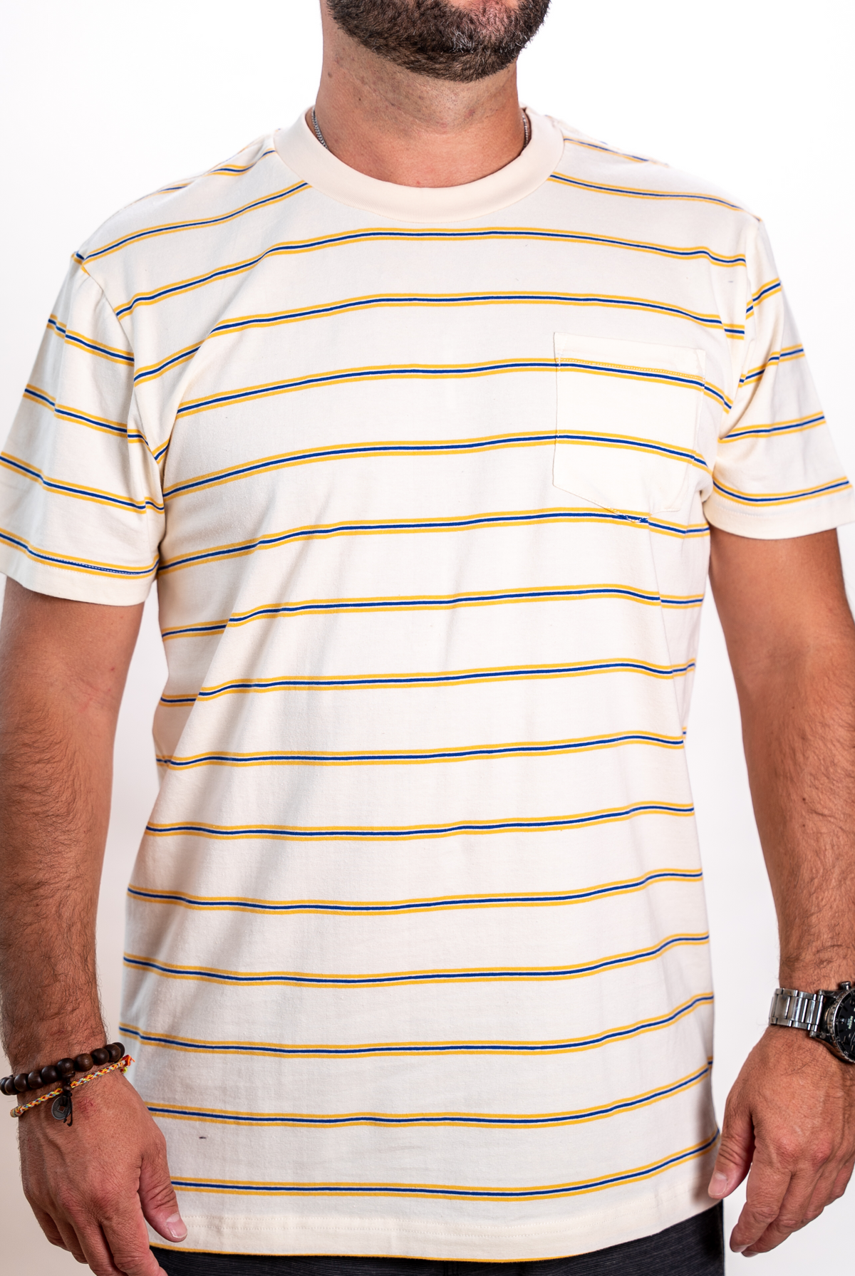 SEVEN TIDES STSSC16, - Cruzer Ss Crew, White