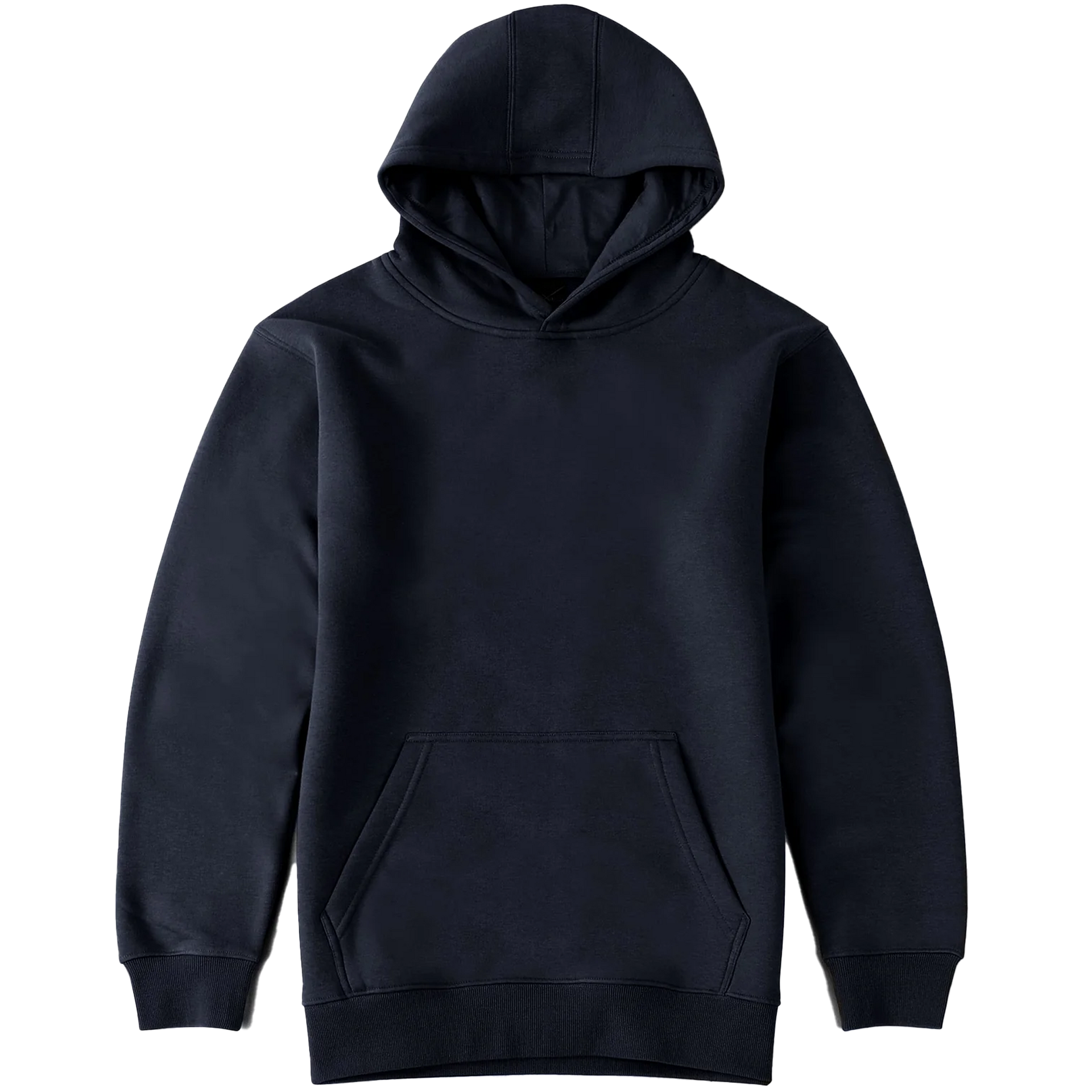 7102 - Fleece Pullover Hoodie Vulcan Navy 7102 AXISM COTTON / POLYESTER Heavyweight MEN PULLOVERS REGULAR tearaway