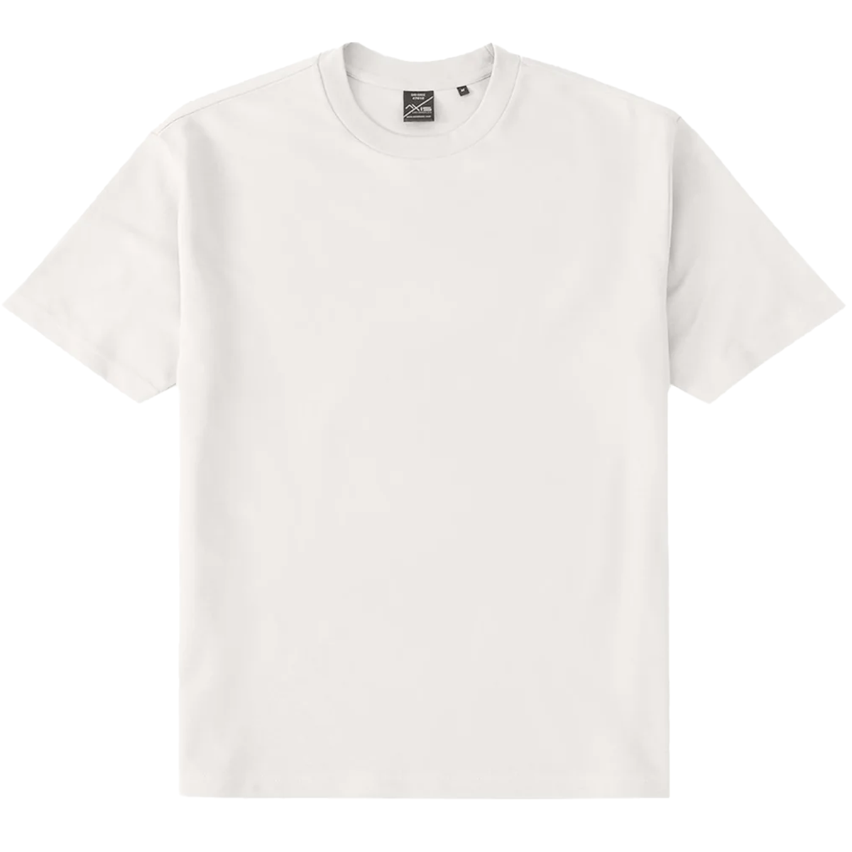 AXISM 7010, - Dri Ease Oversized Tee, White