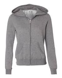 AFX25FZ - Women Fitted Zip Hood AFX CLOSE OUT CLOSEOUT COTTON / POLYESTER INDEPENDENT Lightweight ON SALE REGULAR tearaway WOMEN ZIPS