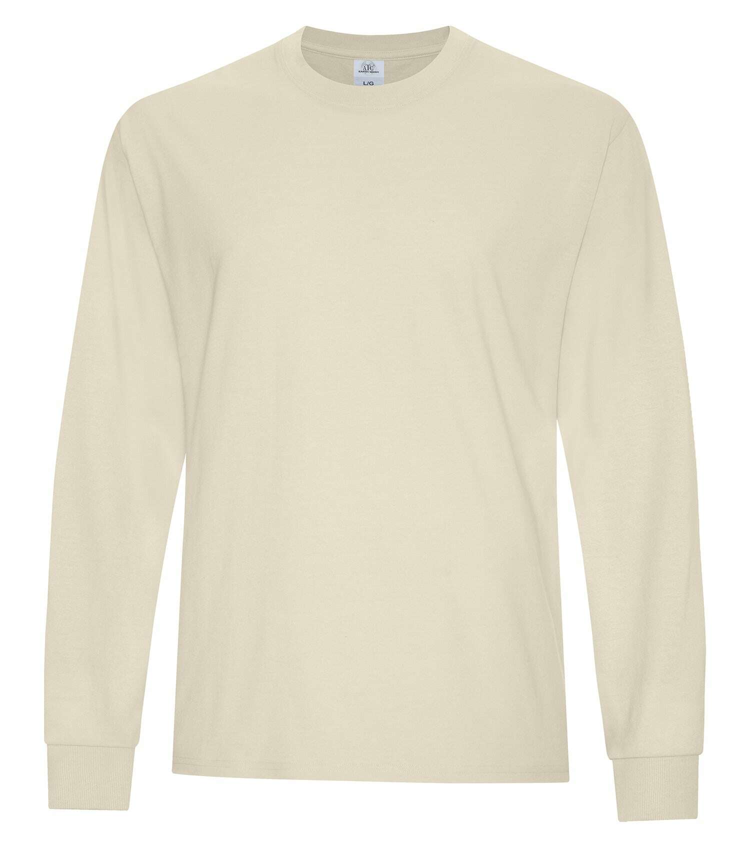 Atc Earth Wash Everyday Earth Wash L/S Tee ATC6015 Bone Color-Black Color-Bone Color-Navy Color-Pewter Color-Red Color-Stone Blue Size-2XL Size-3XL Size-4XL Size-L Size-M Size-S Size-XL