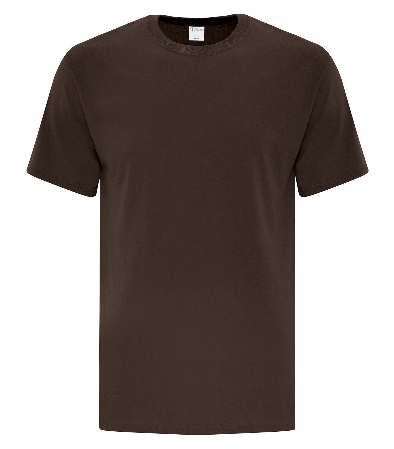 Everyday - ATC™ EVERYDAY COTTON TEE. - ATC1000 Dark Chocolate Brown ATC1000 Everyday