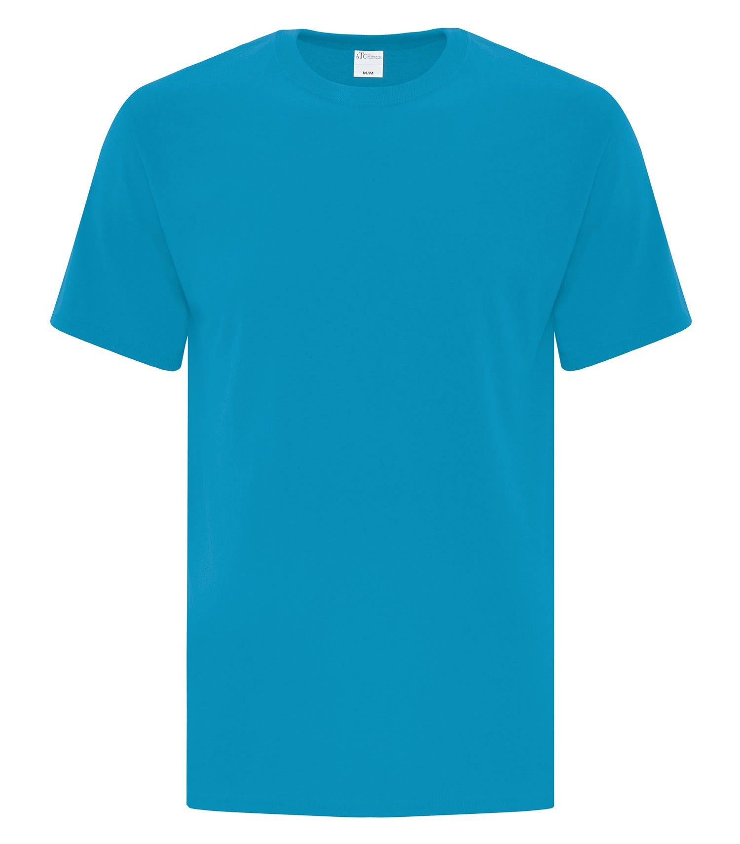 Everyday - ATC™ EVERYDAY COTTON TEE. - ATC1000 Neon Blue Heather** ATC1000 Everyday