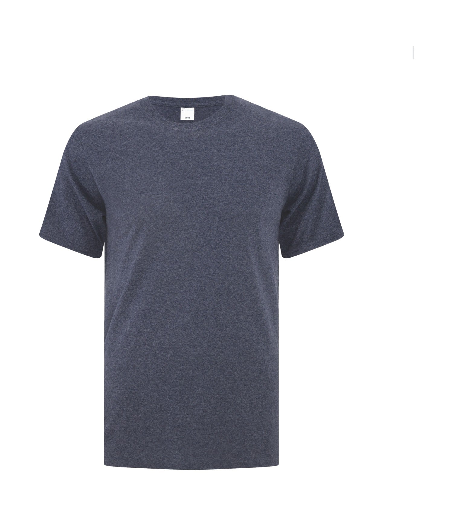 Everyday - ATC™ EVERYDAY COTTON TEE. - ATC1000 Heather Navy** ATC1000 Everyday