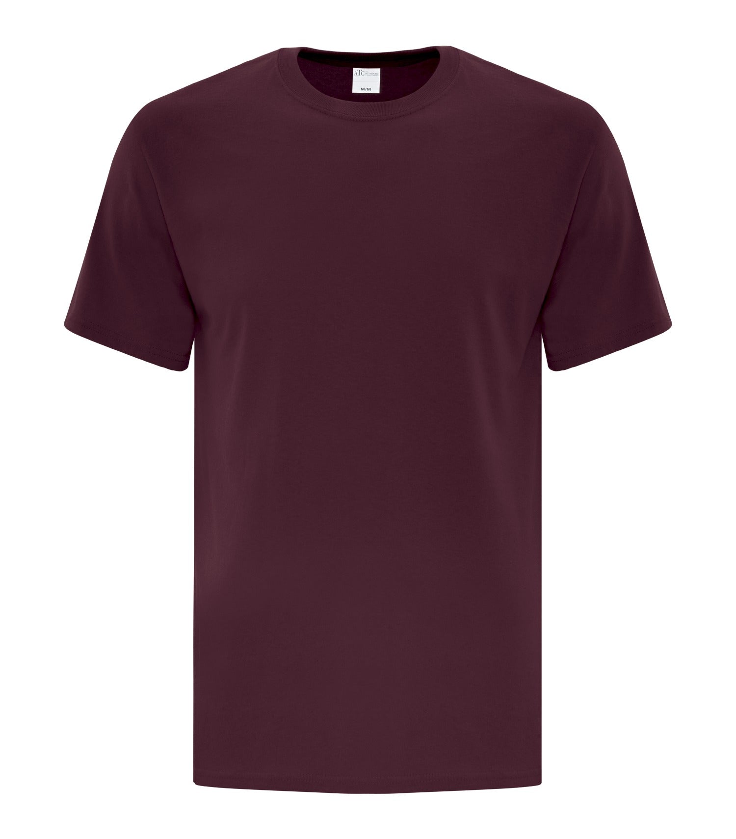 Everyday - ATC™ EVERYDAY COTTON TEE. - ATC1000 Maroon ATC1000 Everyday
