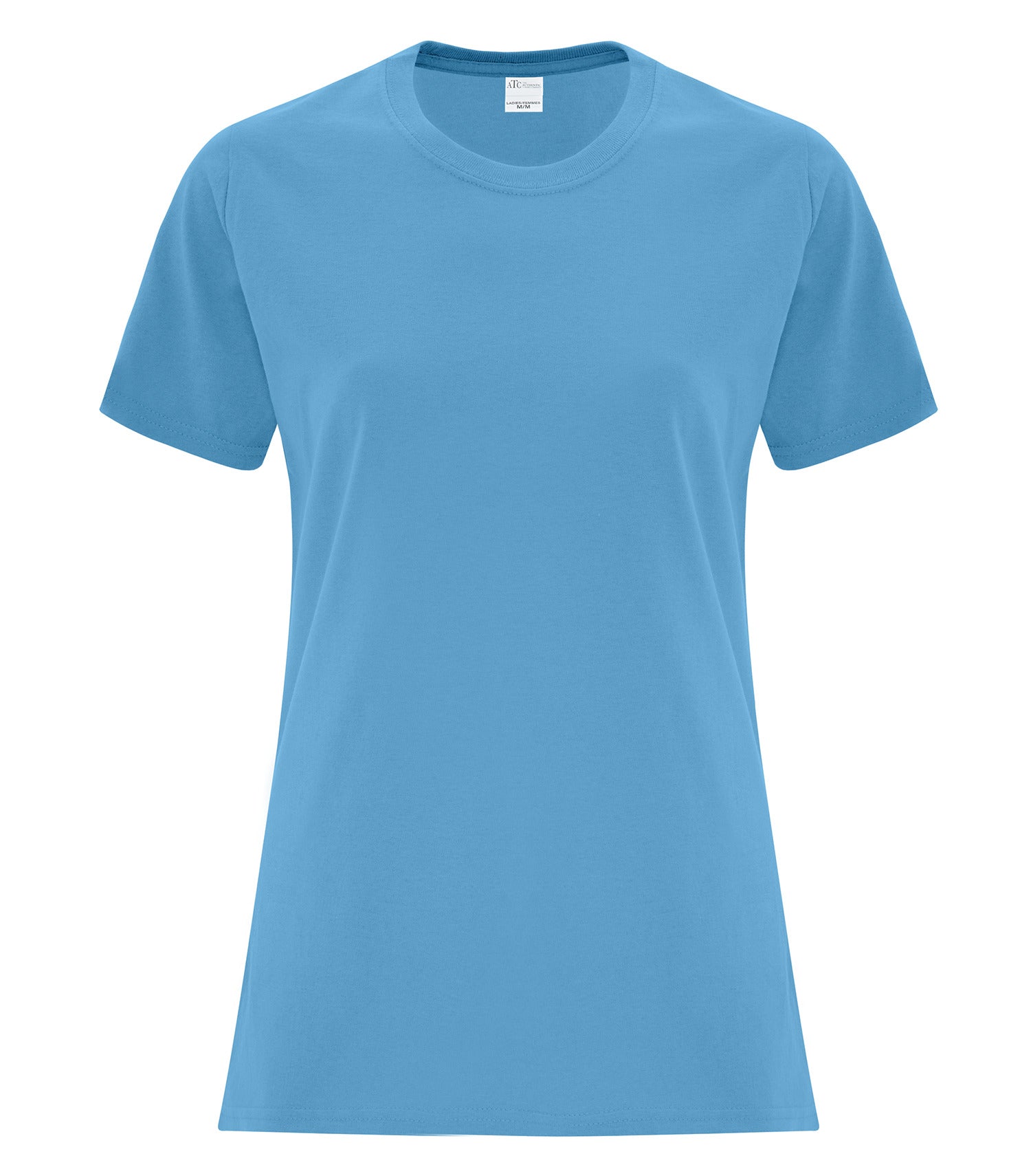 Everyday - ATC™ EVERYDAY COTTON LADIES' TEE. - ATC1000L Aquatic Blue ATC1000L Everyday