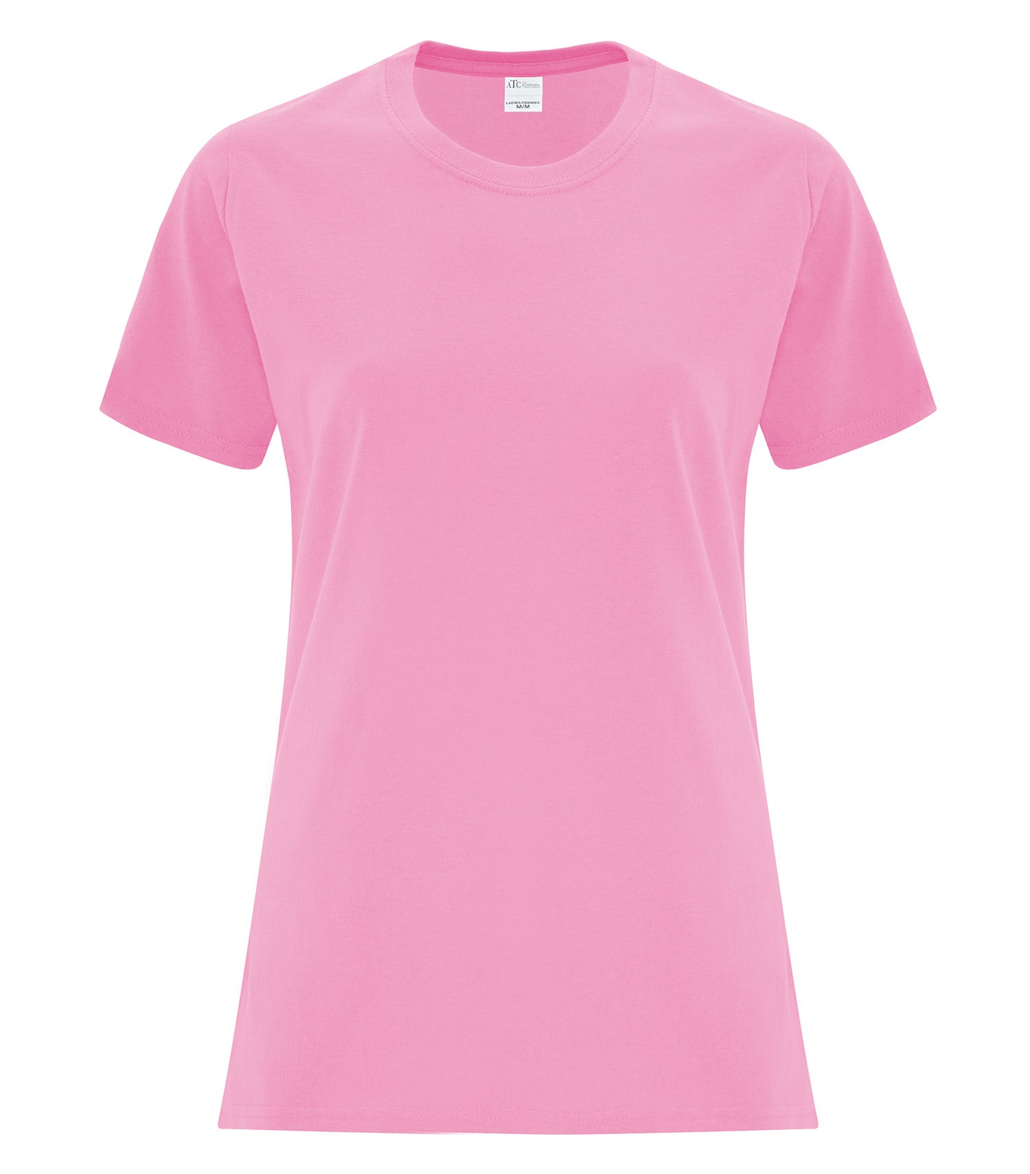 Everyday - ATC™ EVERYDAY COTTON LADIES' TEE. - ATC1000L Candy Pink ATC1000L Everyday