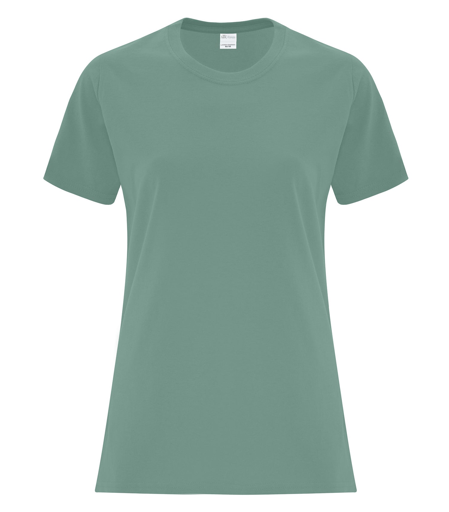 Everyday - ATC™ EVERYDAY COTTON LADIES' TEE. - ATC1000L Laurel Green ATC1000L Everyday
