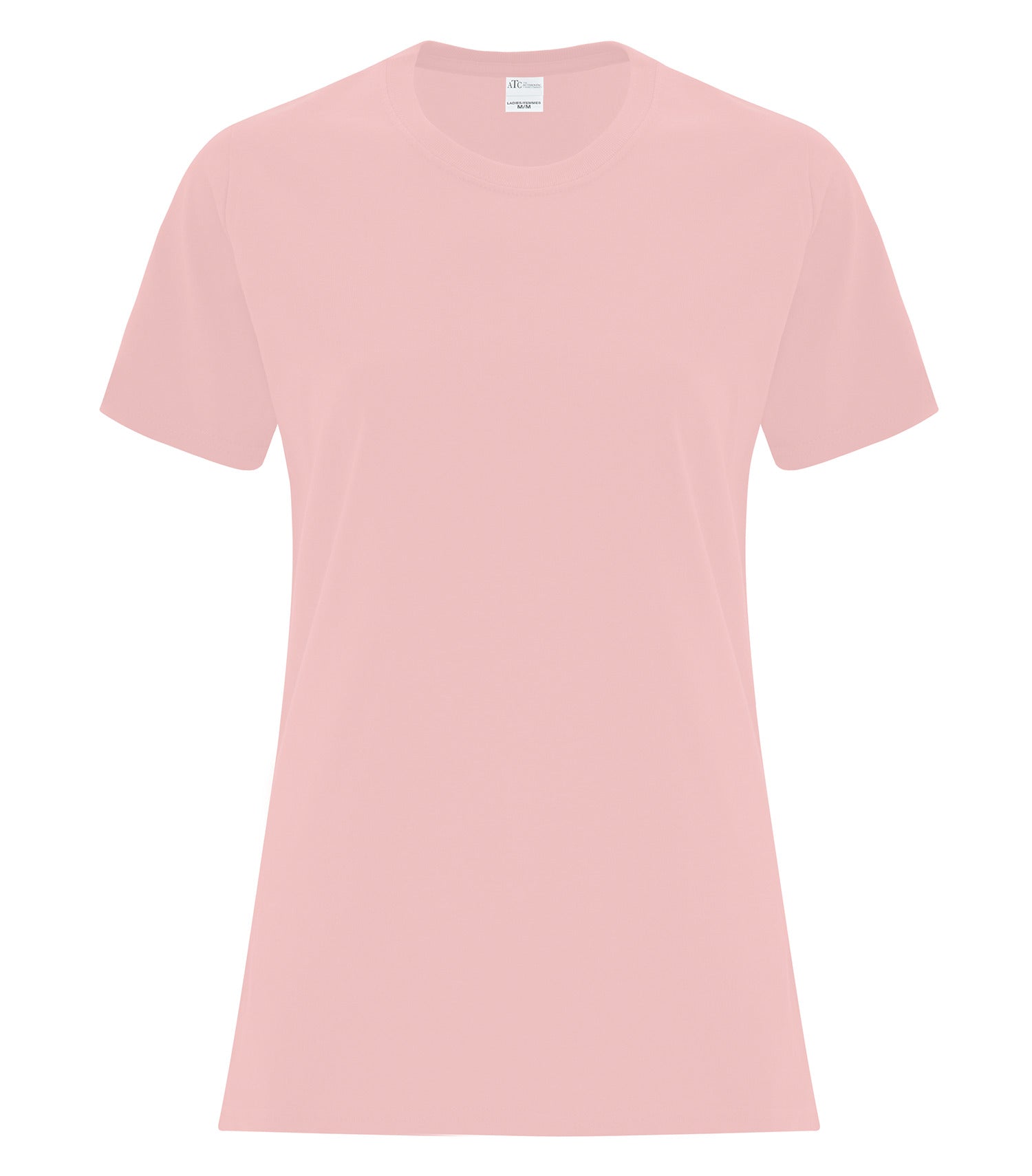 Everyday - ATC™ EVERYDAY COTTON LADIES' TEE. - ATC1000L Pale Blush ATC1000L Everyday