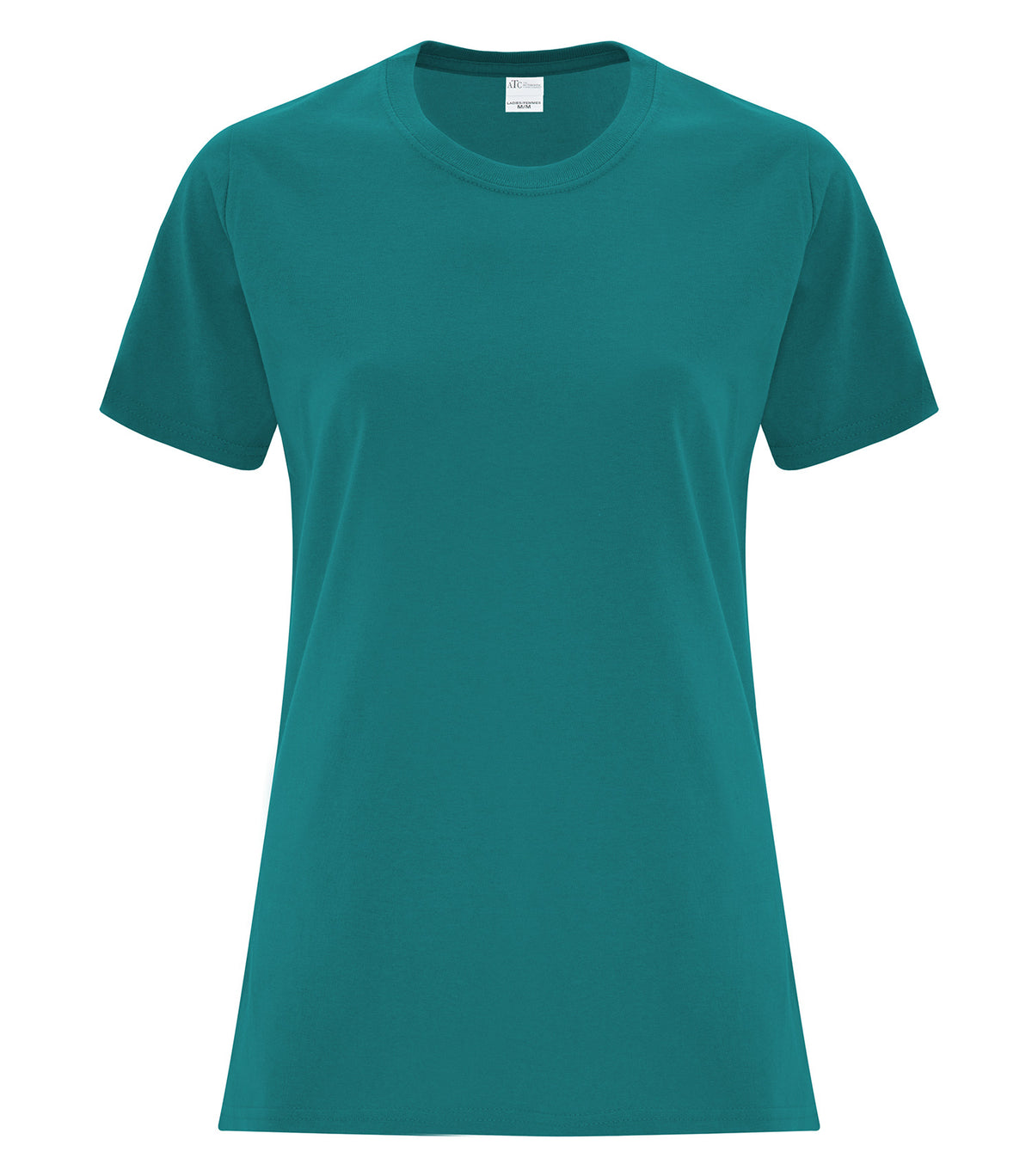 ATC Everyday Collection ATC1000L, Everyday Cotton Ladies' Tee, Teal