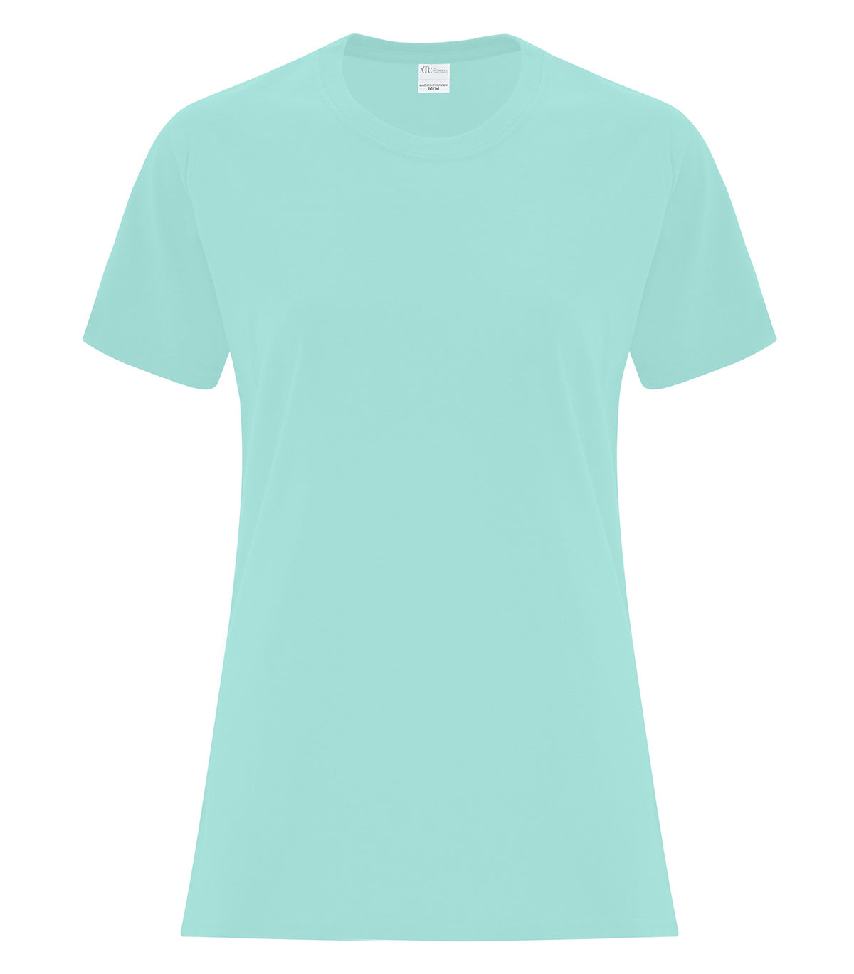 ATC Everyday Collection ATC1000L, Everyday Cotton Ladies' Tee, True Celadon