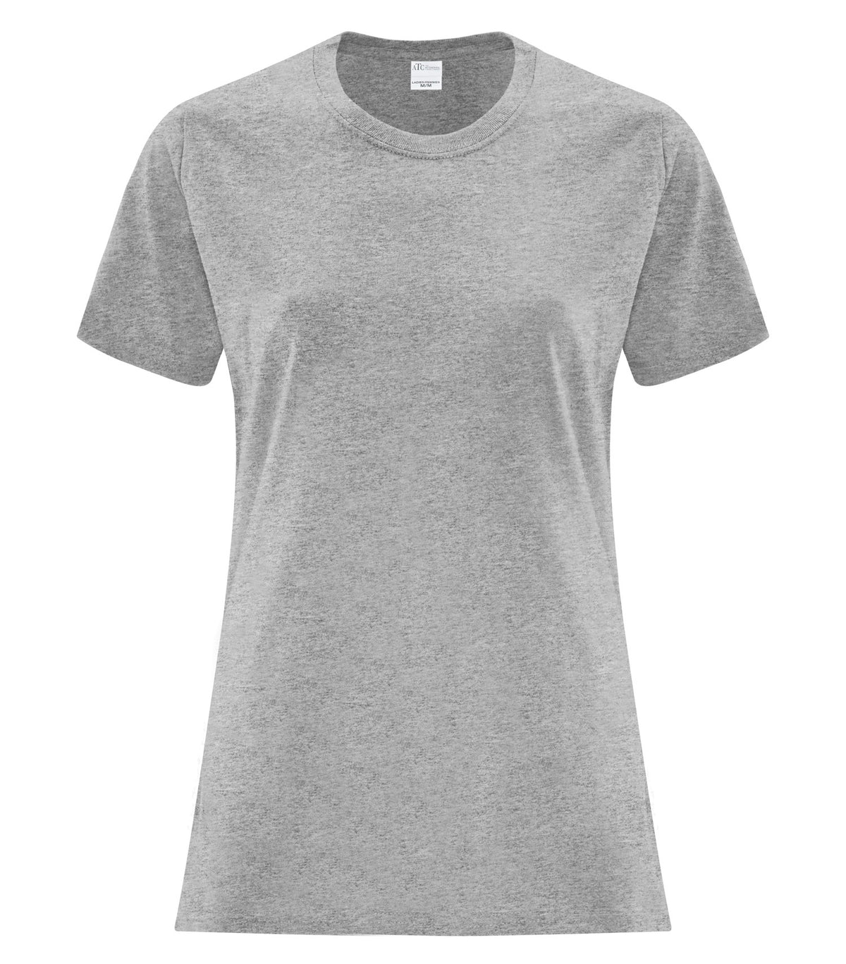 ATC Everyday Collection ATC1000L, Everyday Cotton Ladies' Tee, Athletic Heather*