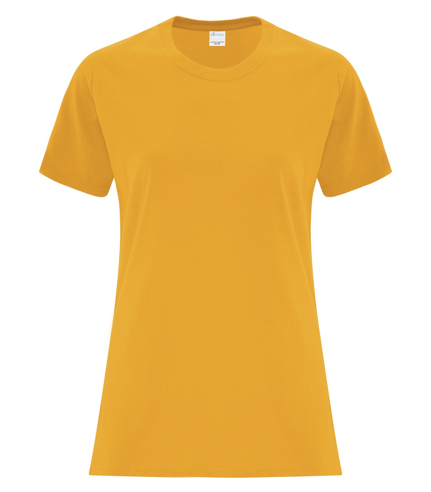 Everyday - ATC™ EVERYDAY COTTON LADIES' TEE. - ATC1000L Gold ATC1000L Everyday